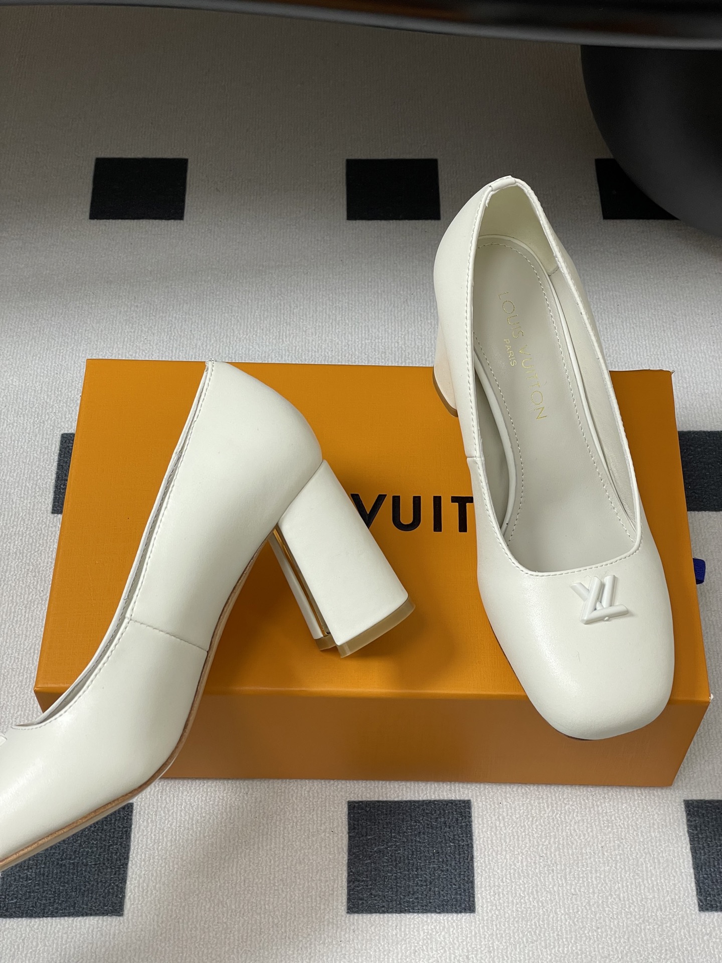 Vuitton 2025SS Swing Mary Jane Heels-8.5CM(EU35-41)