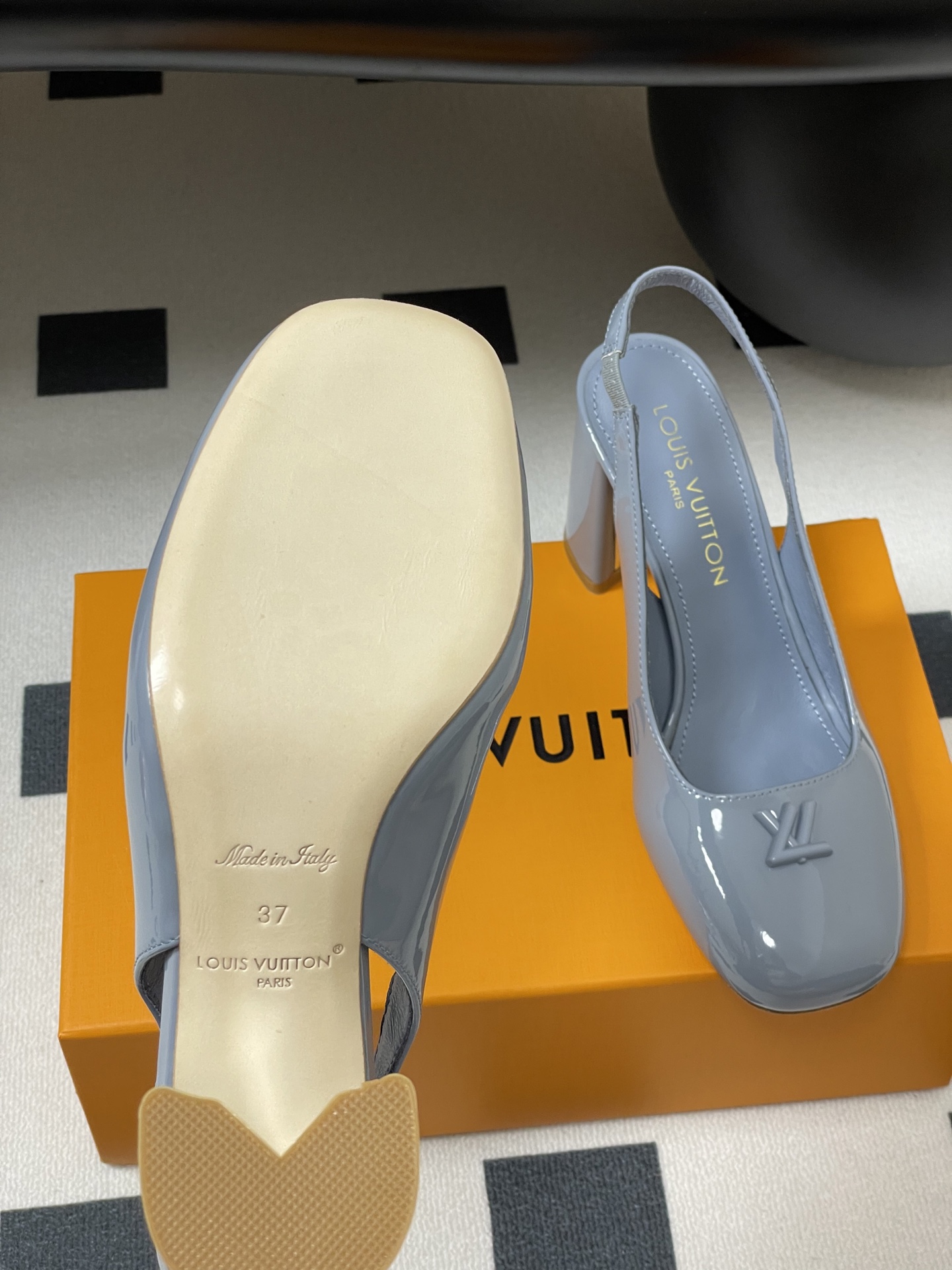 LV 2025SS Swing Mary Jane Heels-8.5CM(EU35-41)