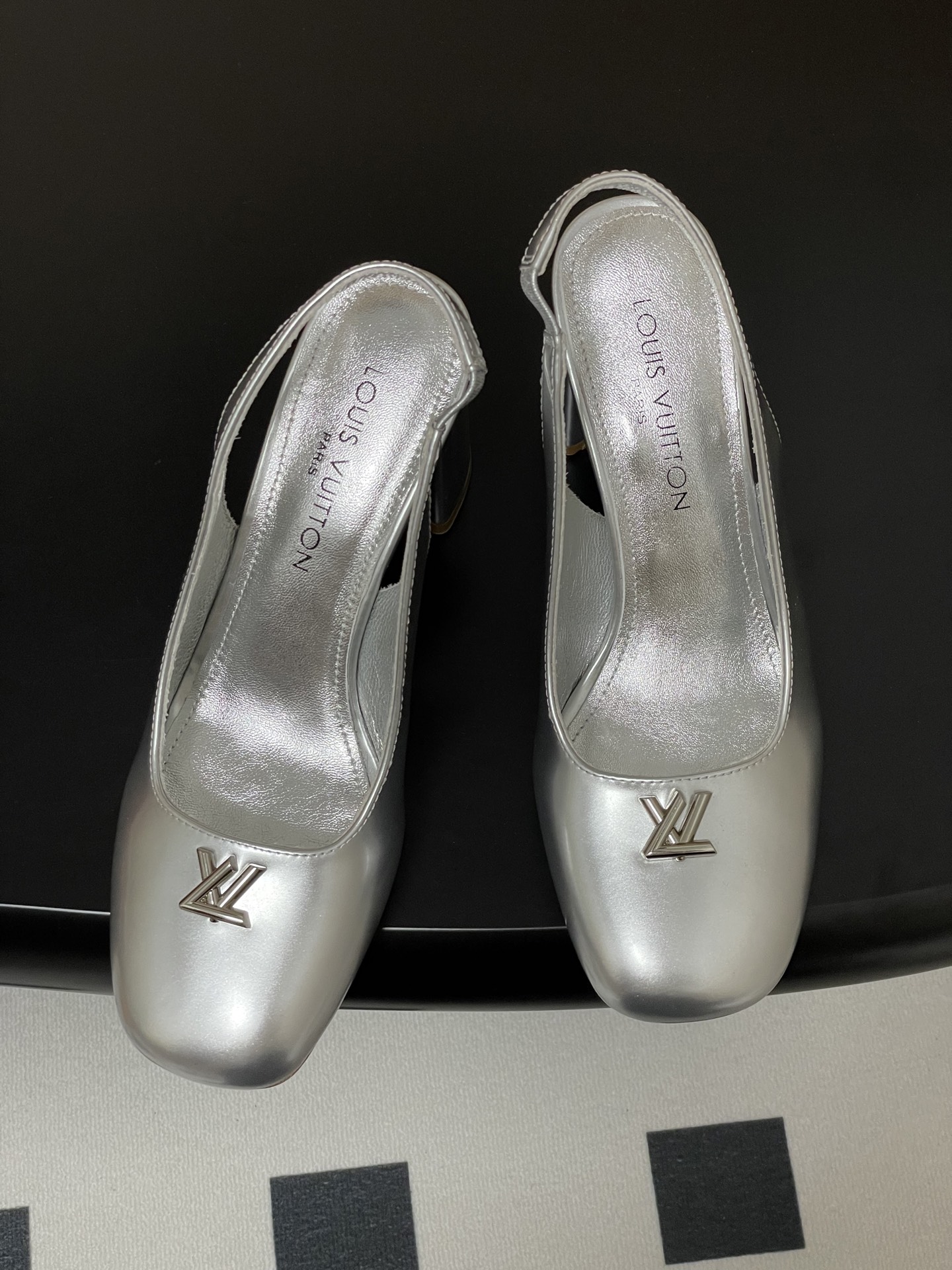 LV 2025SS Swing Mary Jane Heels-8.5CM(EU35-41)