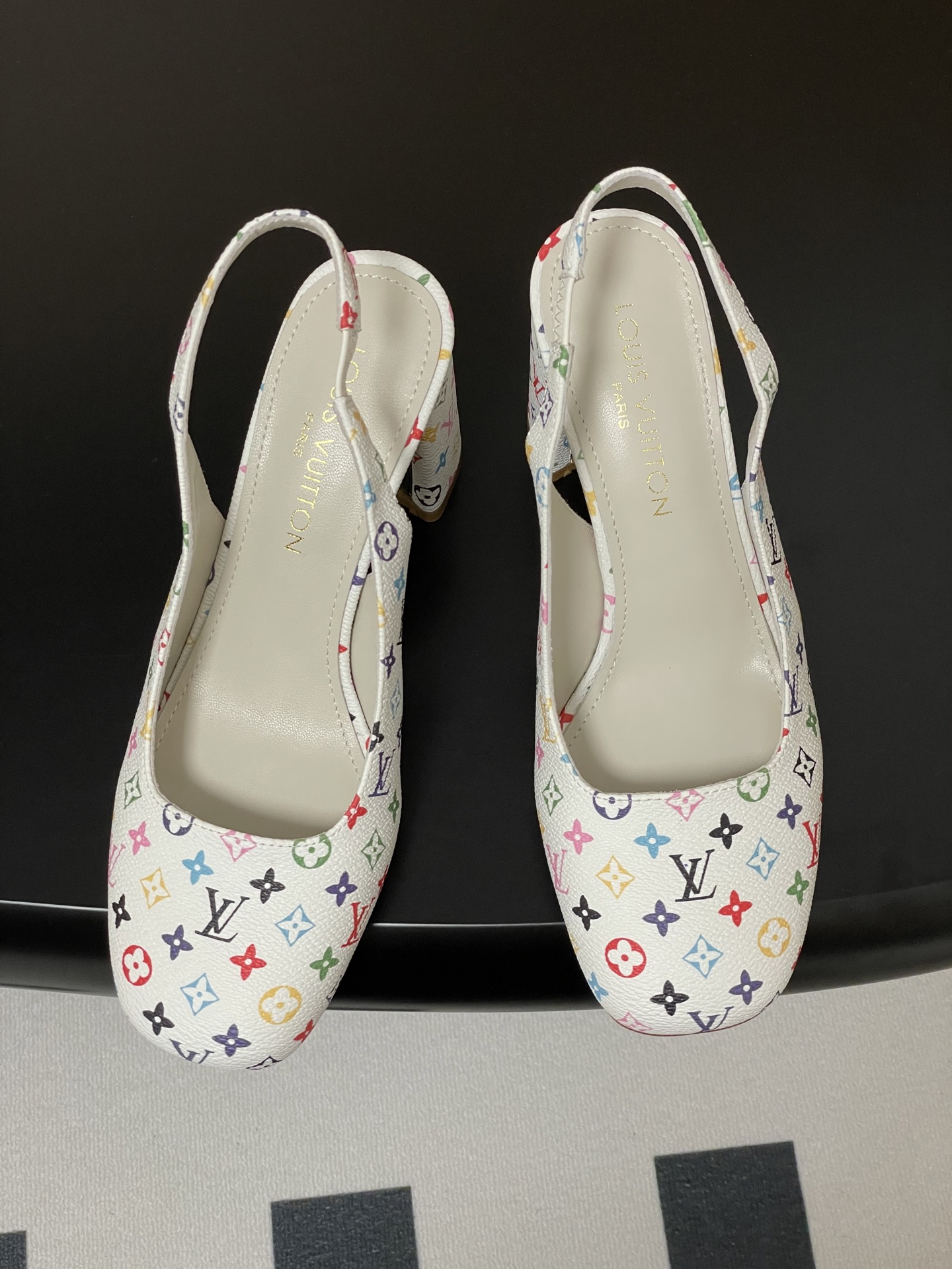 LV 2025SS Swing Mary Jane Heels-8.5CM(EU35-41)