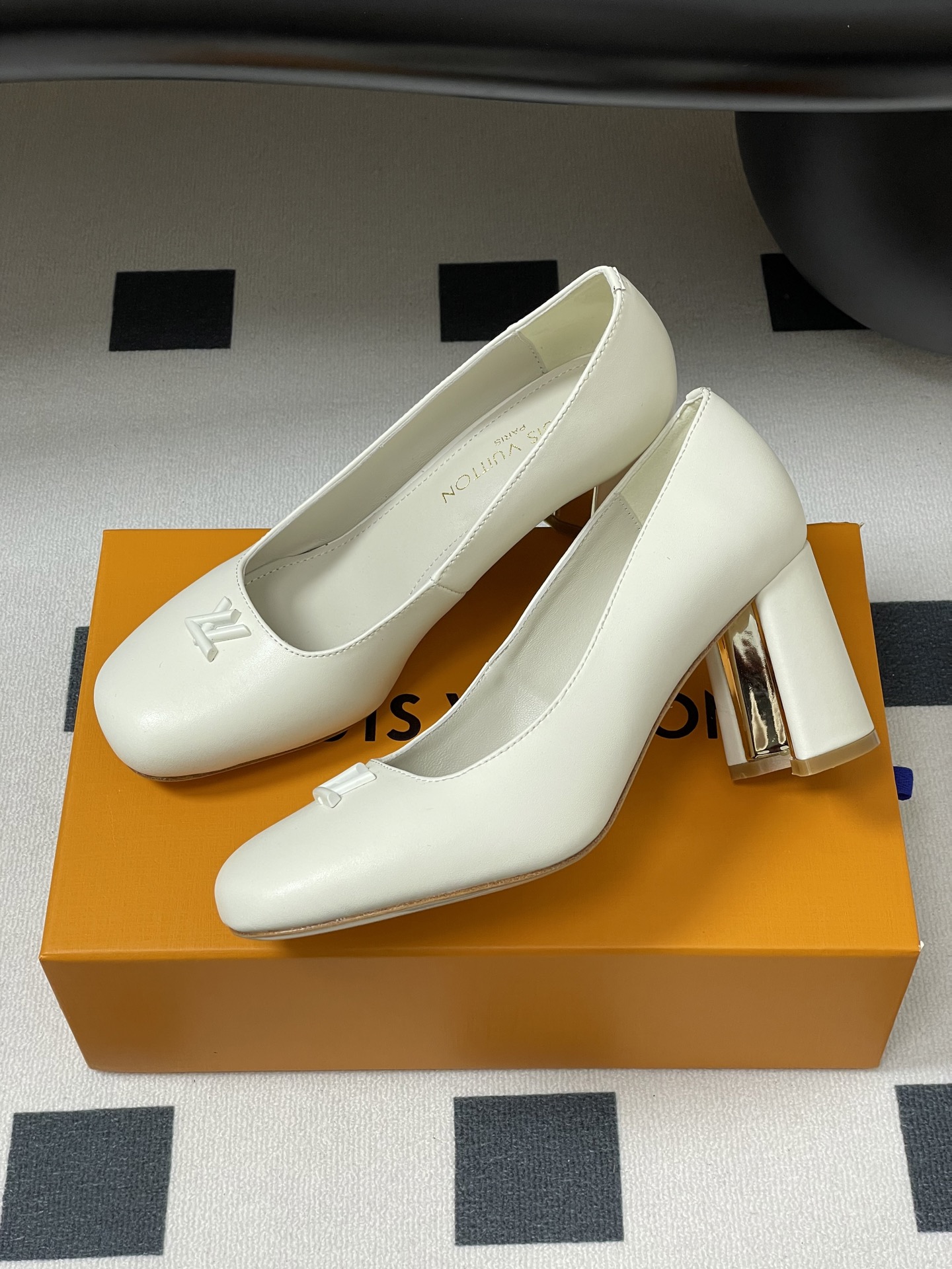 Vuitton 2025SS Swing Mary Jane Heels-8.5CM(EU35-41)