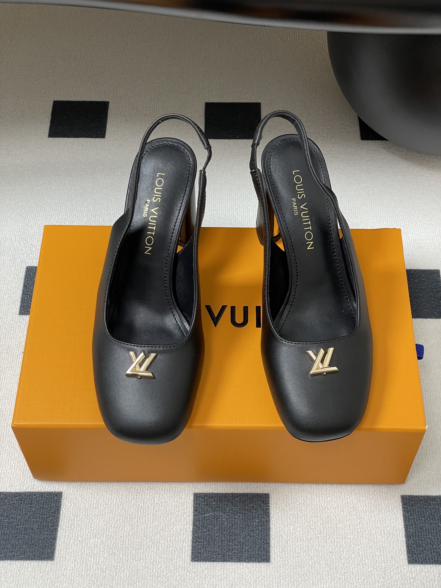 LV 2025SS Swing Mary Jane Heels-8.5CM(EU35-41)