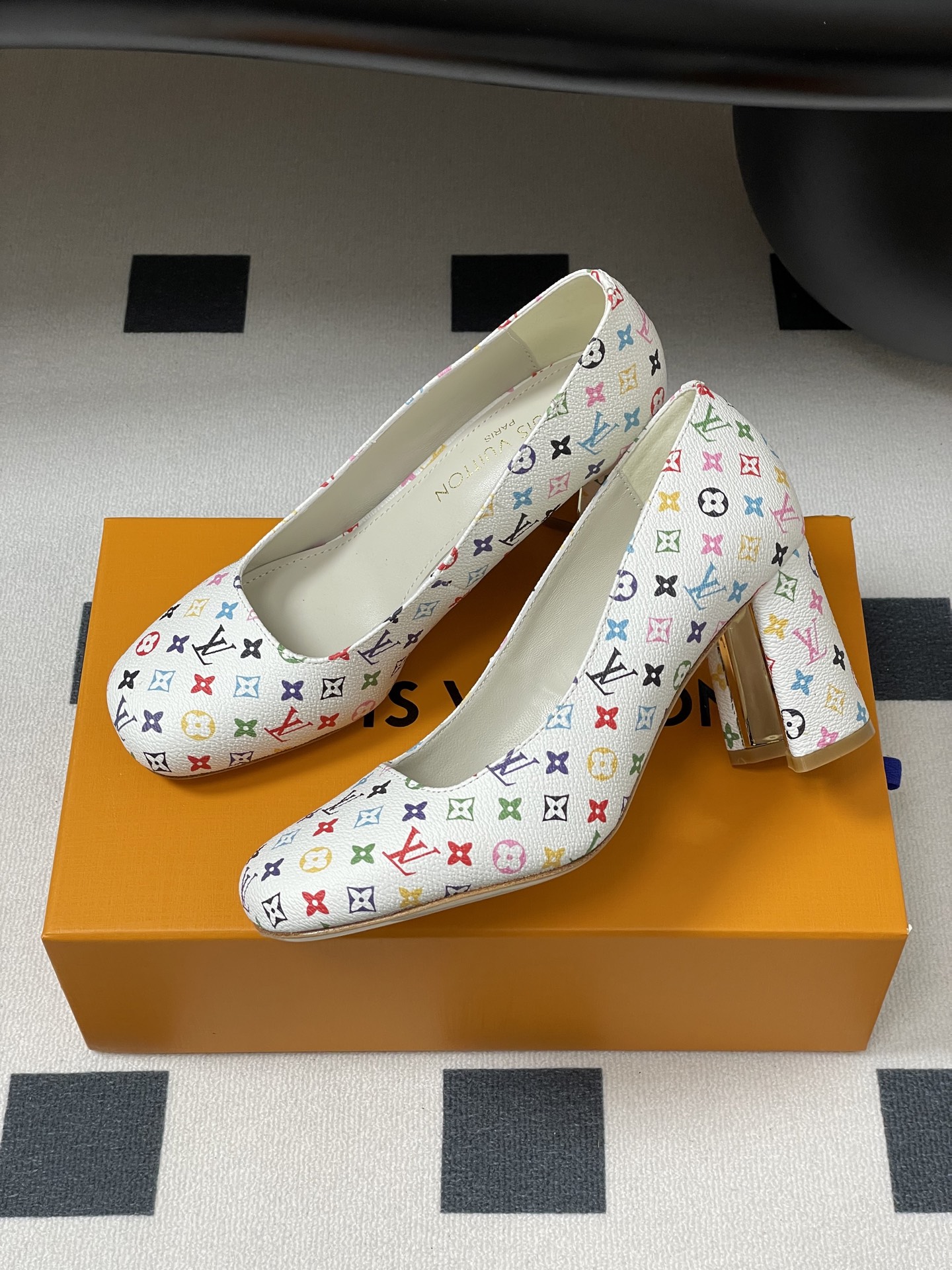 Louis Vuitton 2025SS Swing Mary Jane Heels-8.5CM(EU35-41)