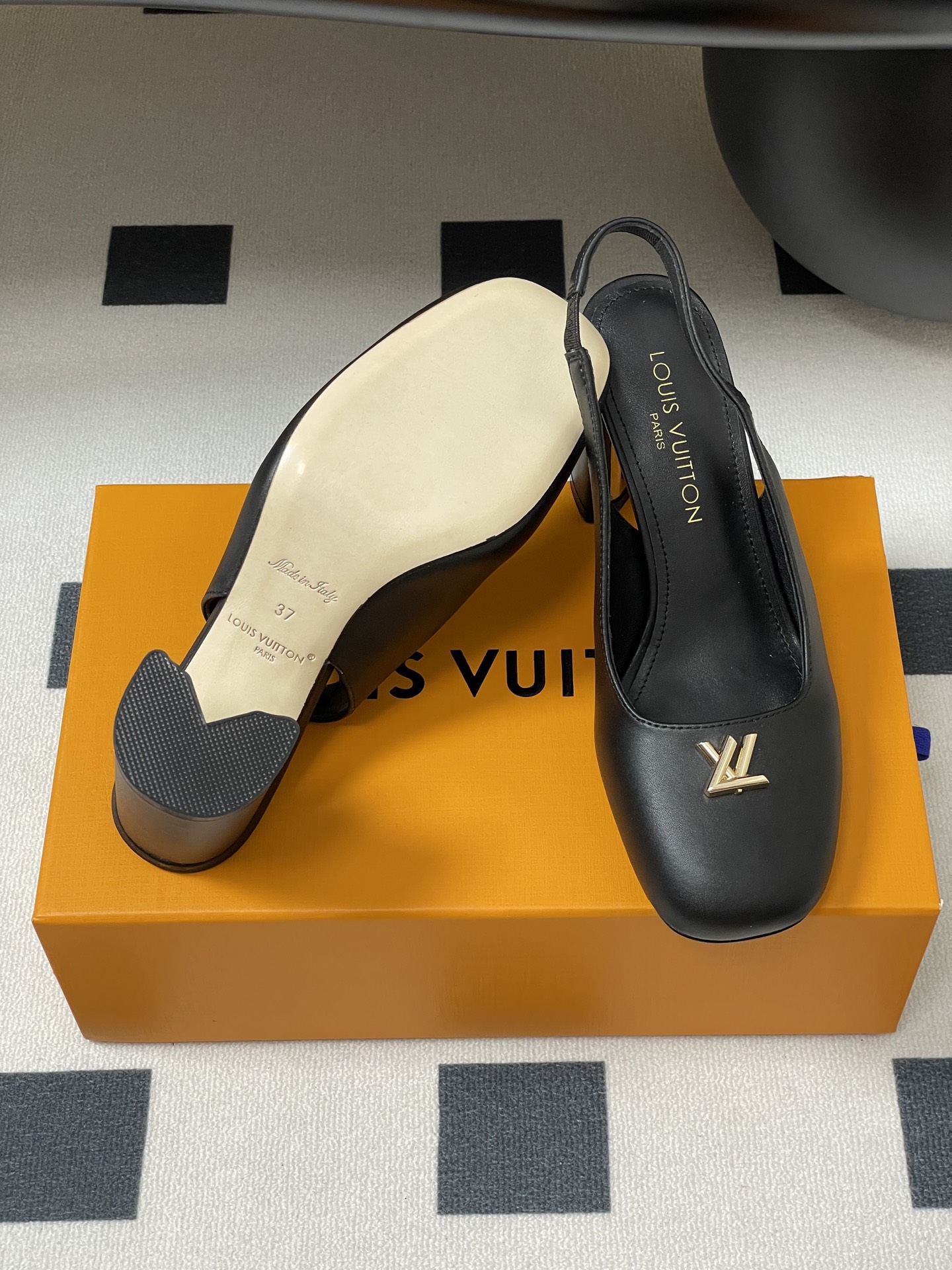 LV 2025SS Swing Mary Jane Heels-8.5CM(EU35-41)