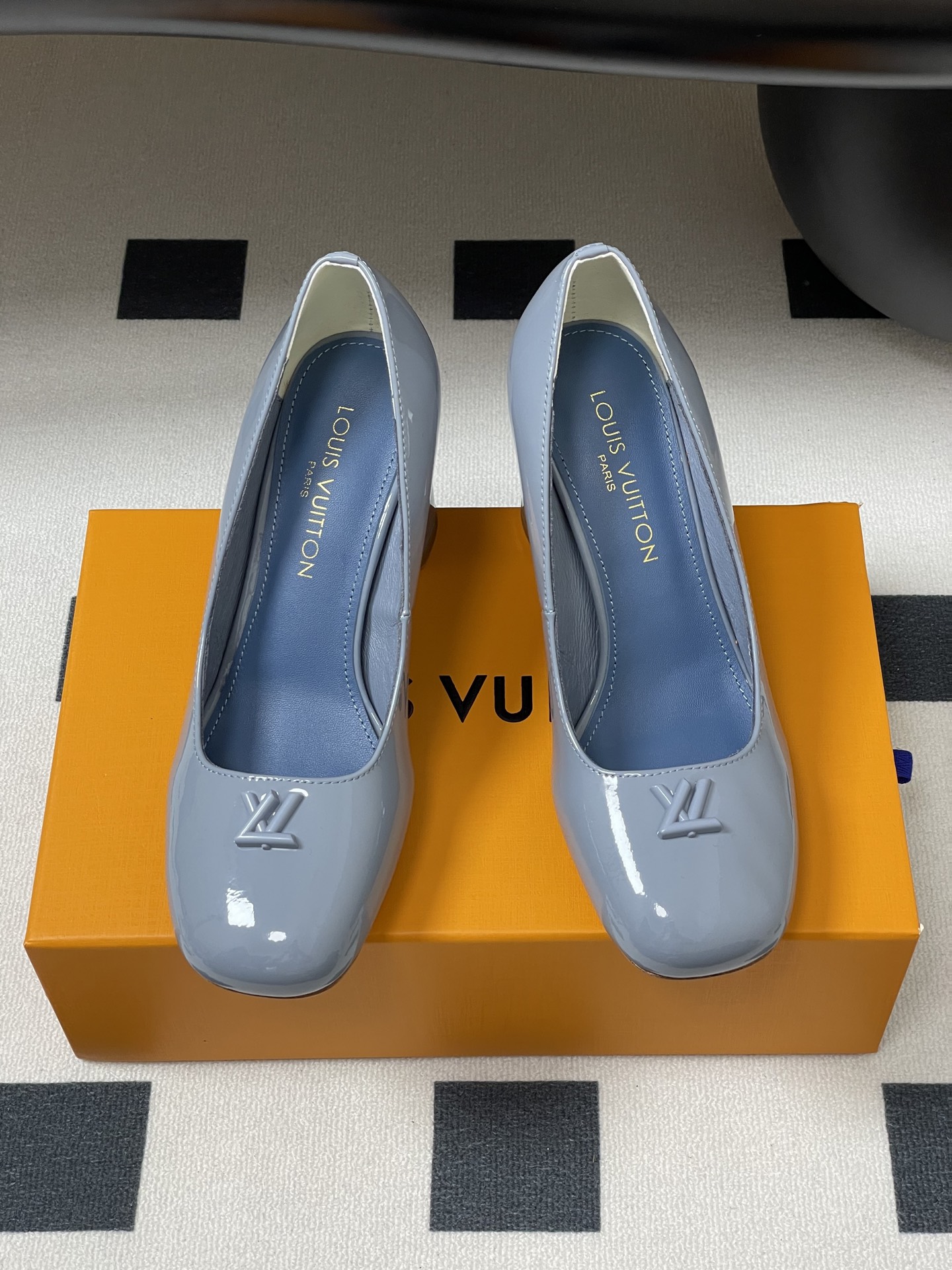 LV 2025SS Swing Mary Jane Heels-8.5CM(EU35-41)
