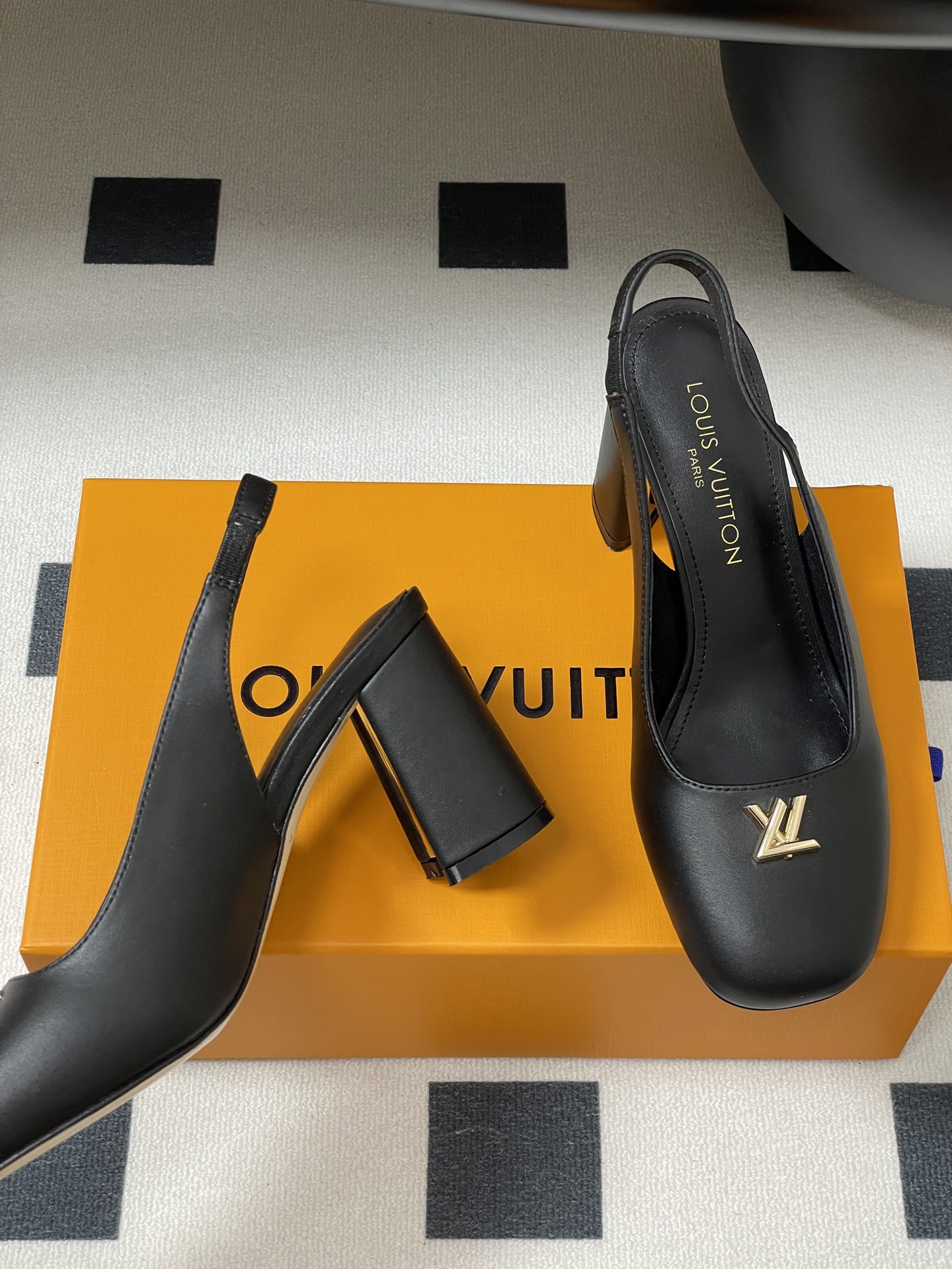 LV 2025SS Swing Mary Jane Heels-8.5CM(EU35-41)