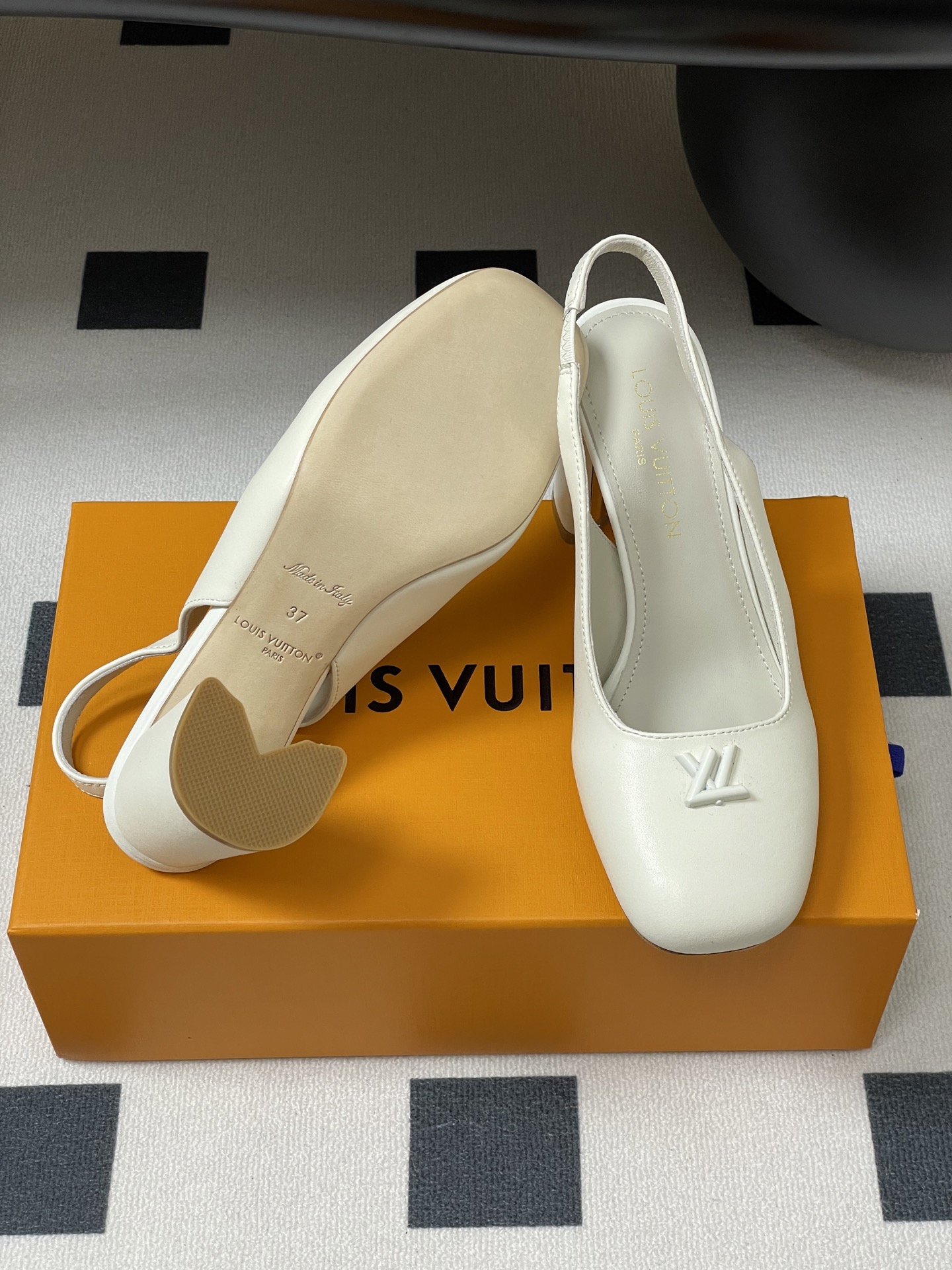 LV 2025SS Swing Mary Jane Heels-8.5CM(EU35-41)