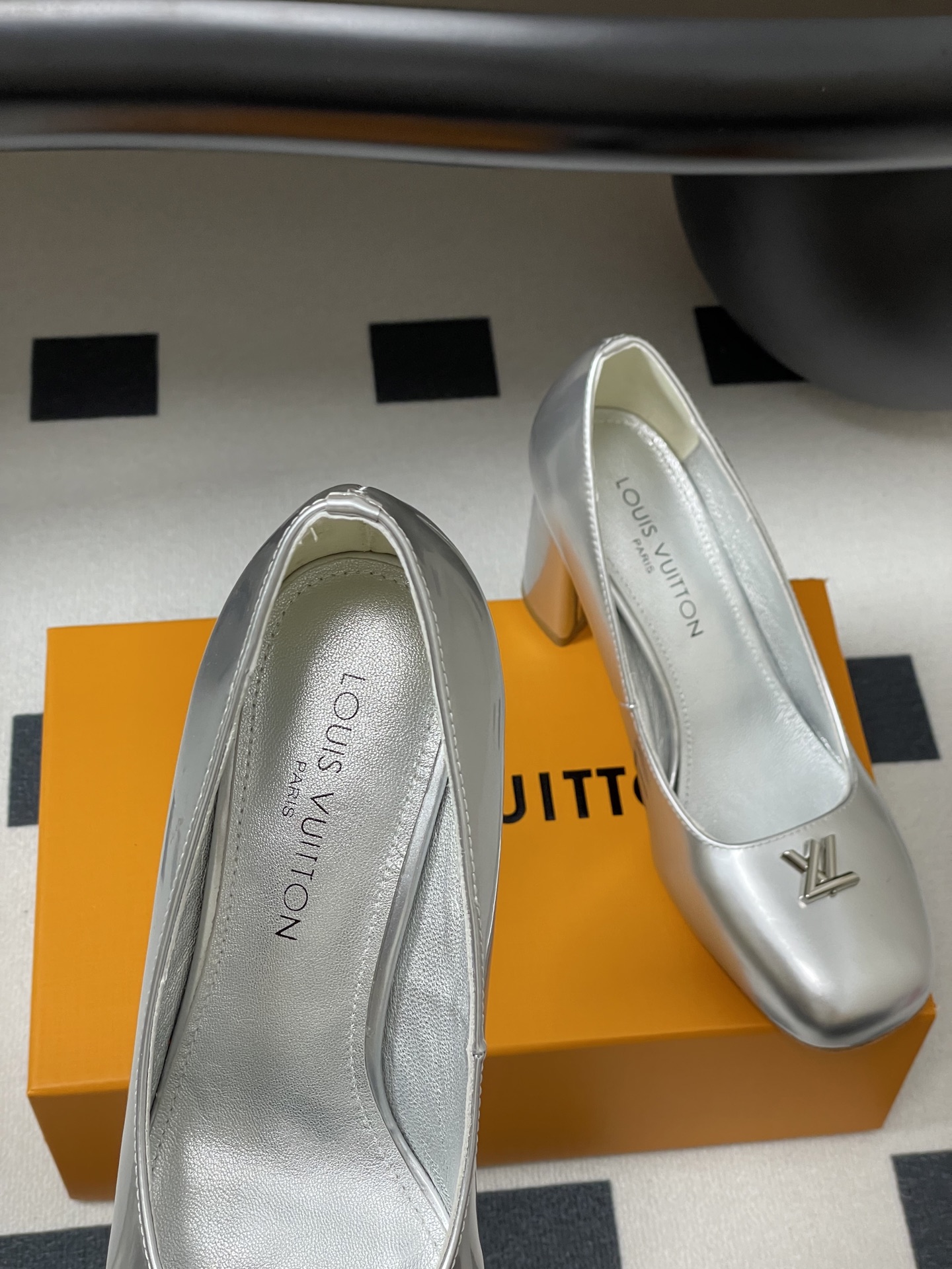 LV 2025SS Swing Mary Jane Heels-8.5CM(EU35-41)