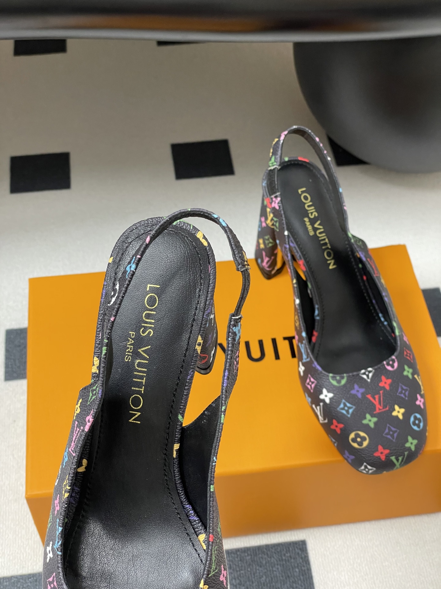 LV 2025SS Swing Mary Jane Heels-8.5CM(EU35-41)