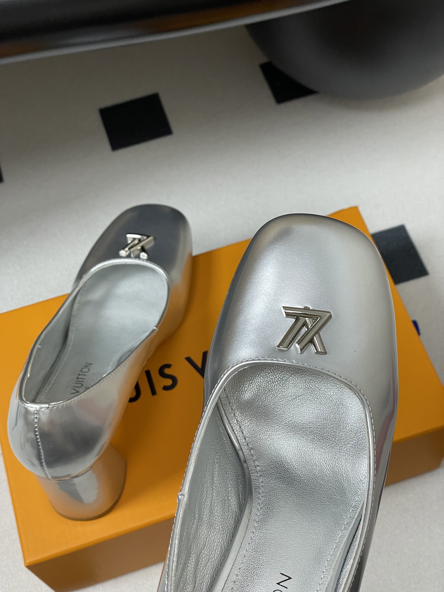 LV 2025SS Swing Mary Jane Heels-8.5CM(EU35-41)