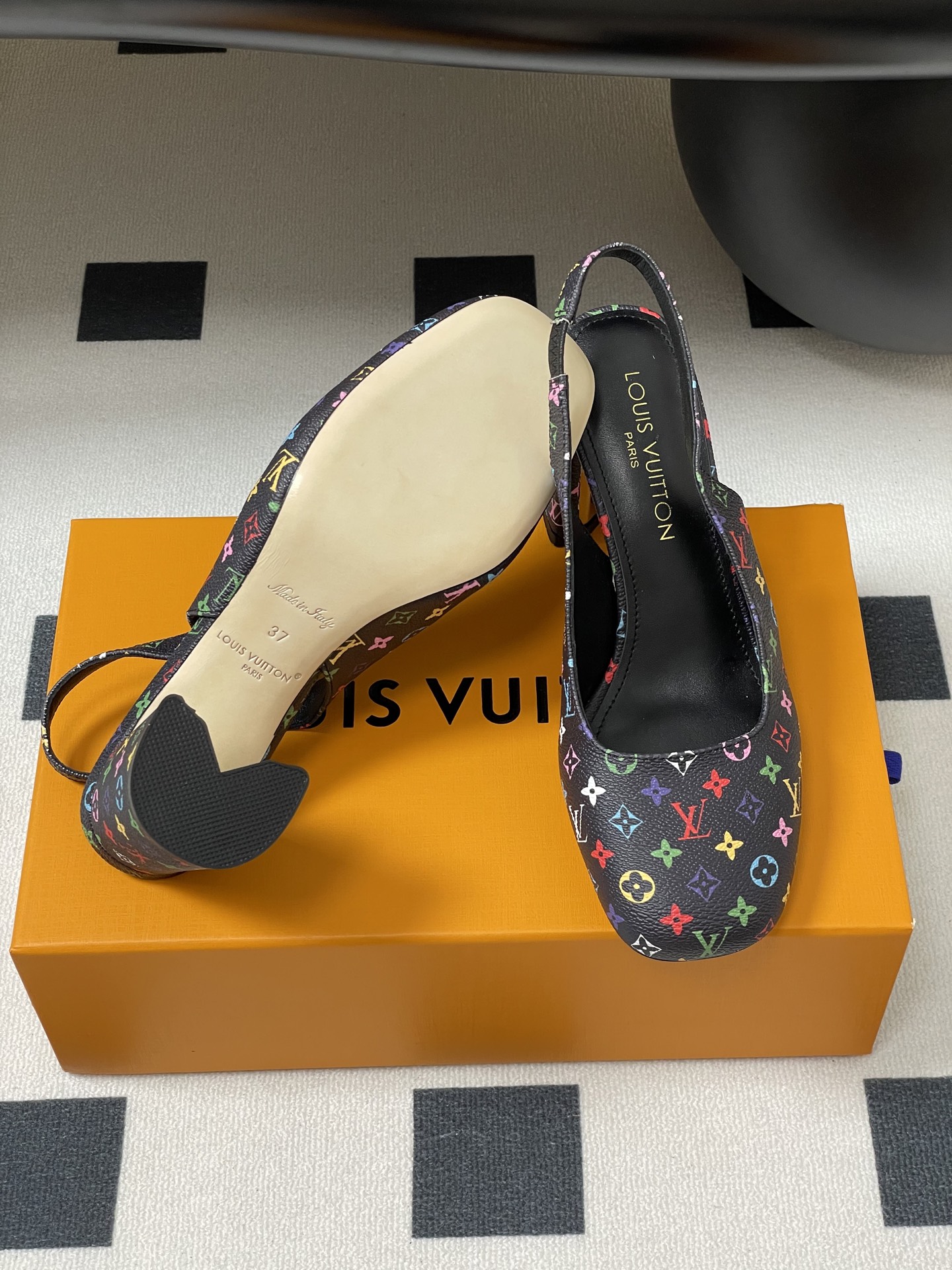 LV 2025SS Swing Mary Jane Heels-8.5CM(EU35-41)