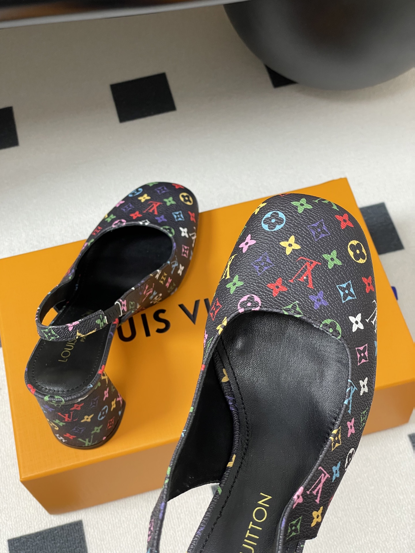 LV 2025SS Swing Mary Jane Heels-8.5CM(EU35-41)