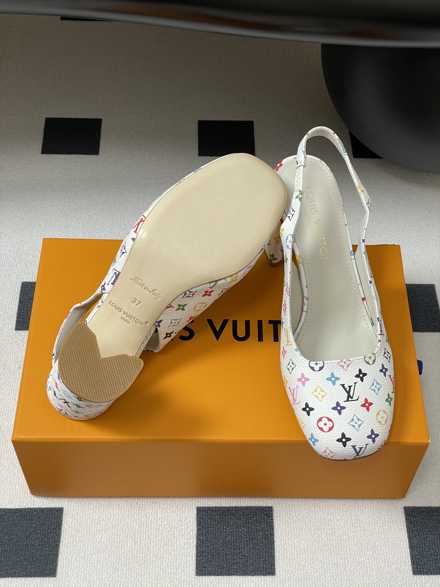 LV 2025SS Swing Mary Jane Heels-8.5CM(EU35-41)