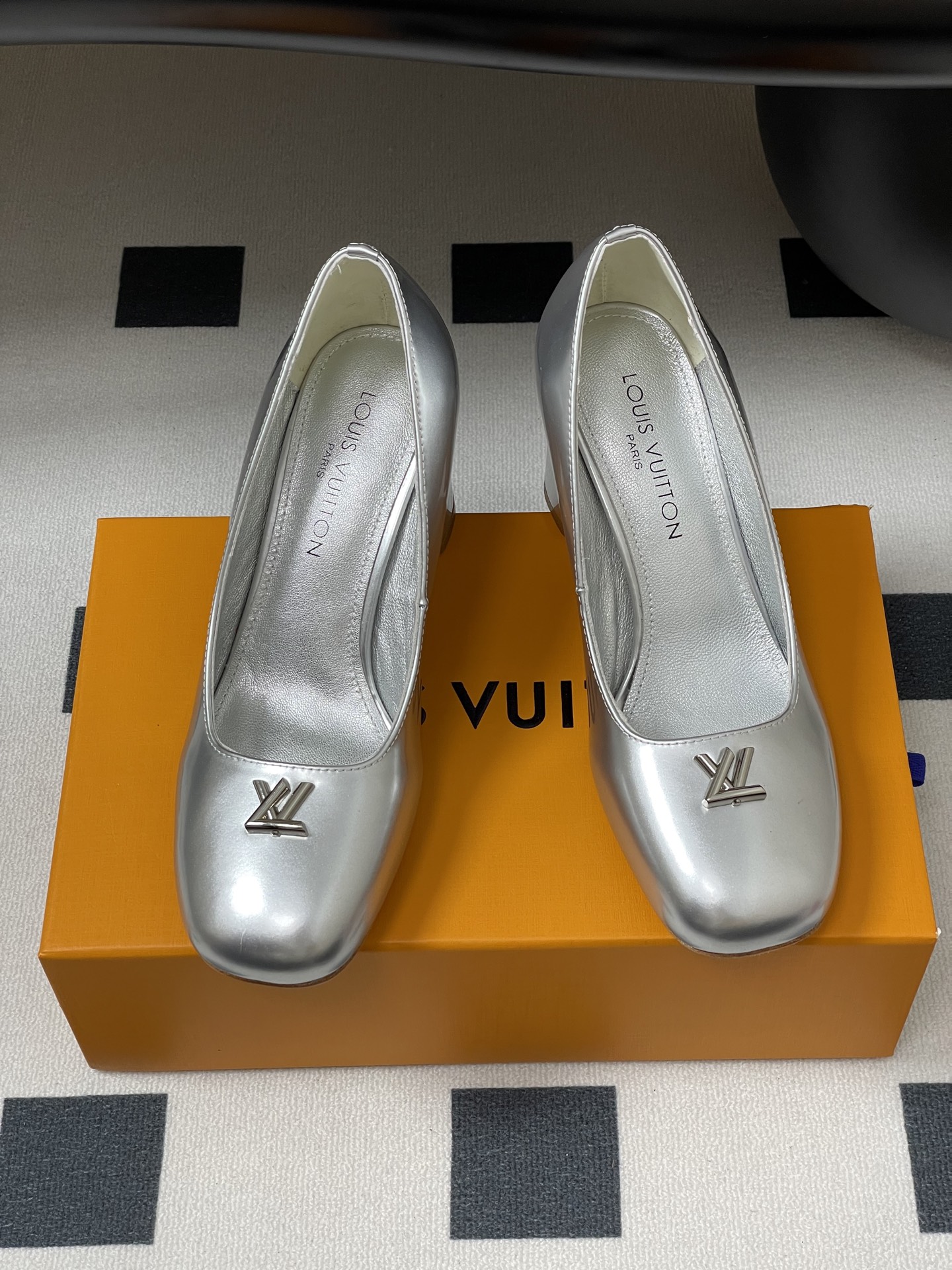LV 2025SS Swing Mary Jane Heels-8.5CM(EU35-41)