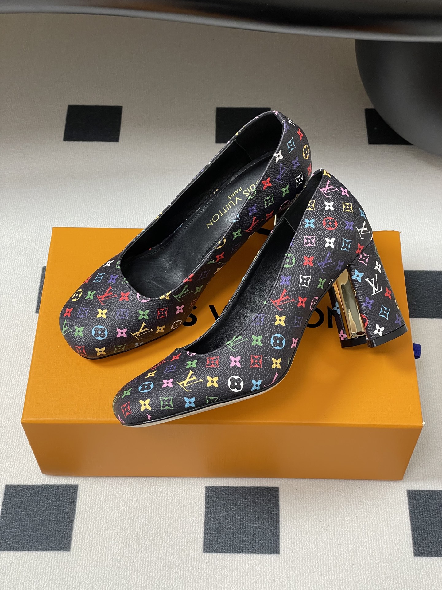 Louis Vuitton 2025SS Swing Mary Jane Heels-8.5CM(EU35-41)