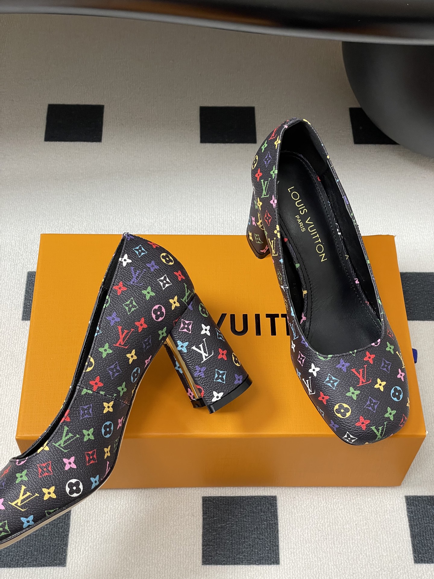 Louis Vuitton 2025SS Swing Mary Jane Heels-8.5CM(EU35-41)