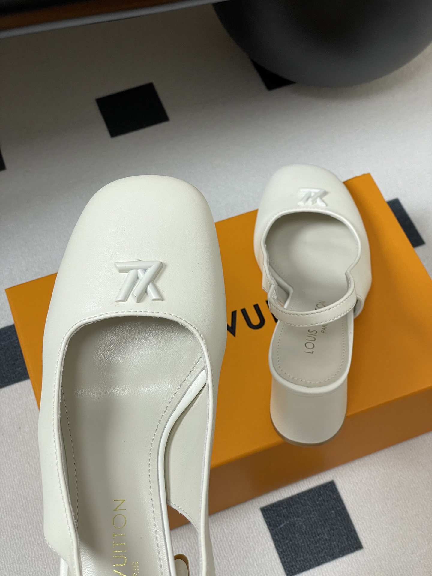 LV 2025SS Swing Mary Jane Heels-8.5CM(EU35-41)