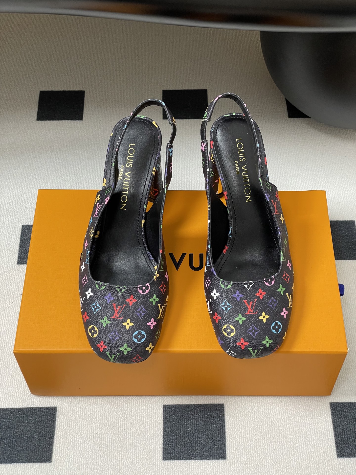 LV 2025SS Swing Mary Jane Heels-8.5CM(EU35-41)