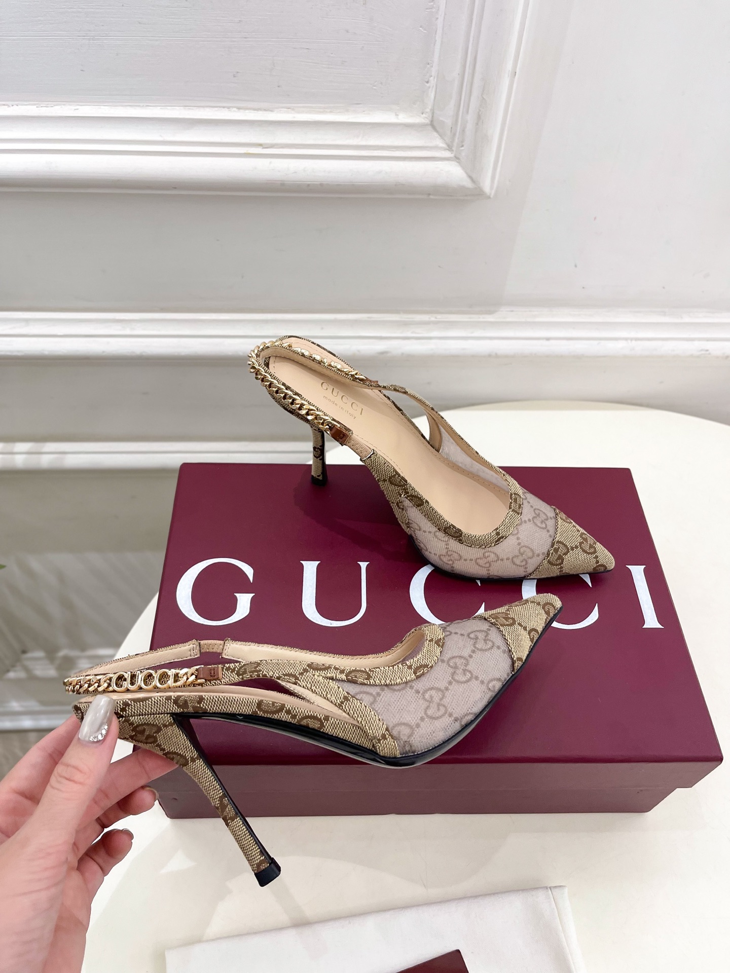Gucci Heels 25𝐬𝐬 -10.5CM(EU35-42)