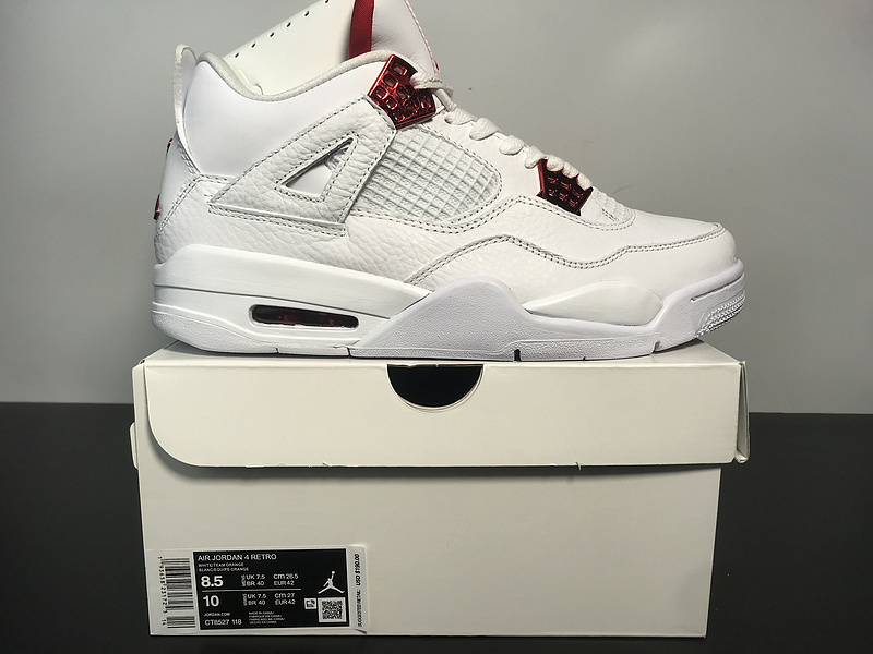 Air Jordan 4 “ Red Metallic”CT8527-112