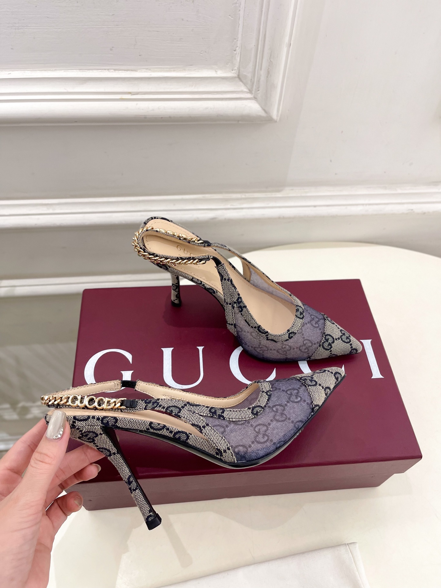 Gucci Heels 25𝐬𝐬 -10.5CM(EU35-42)