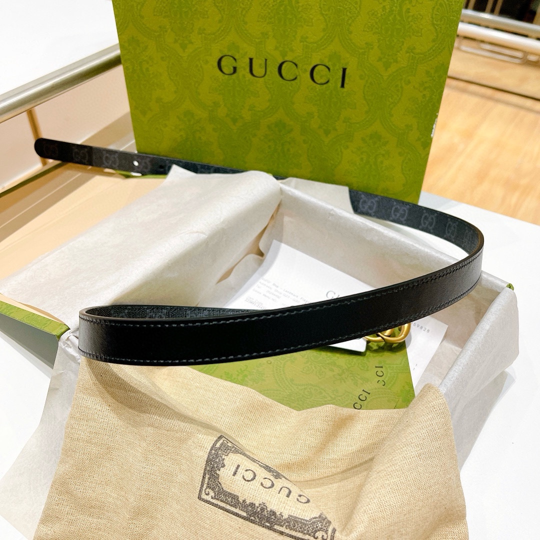 Gucc* Belt-2.0CM