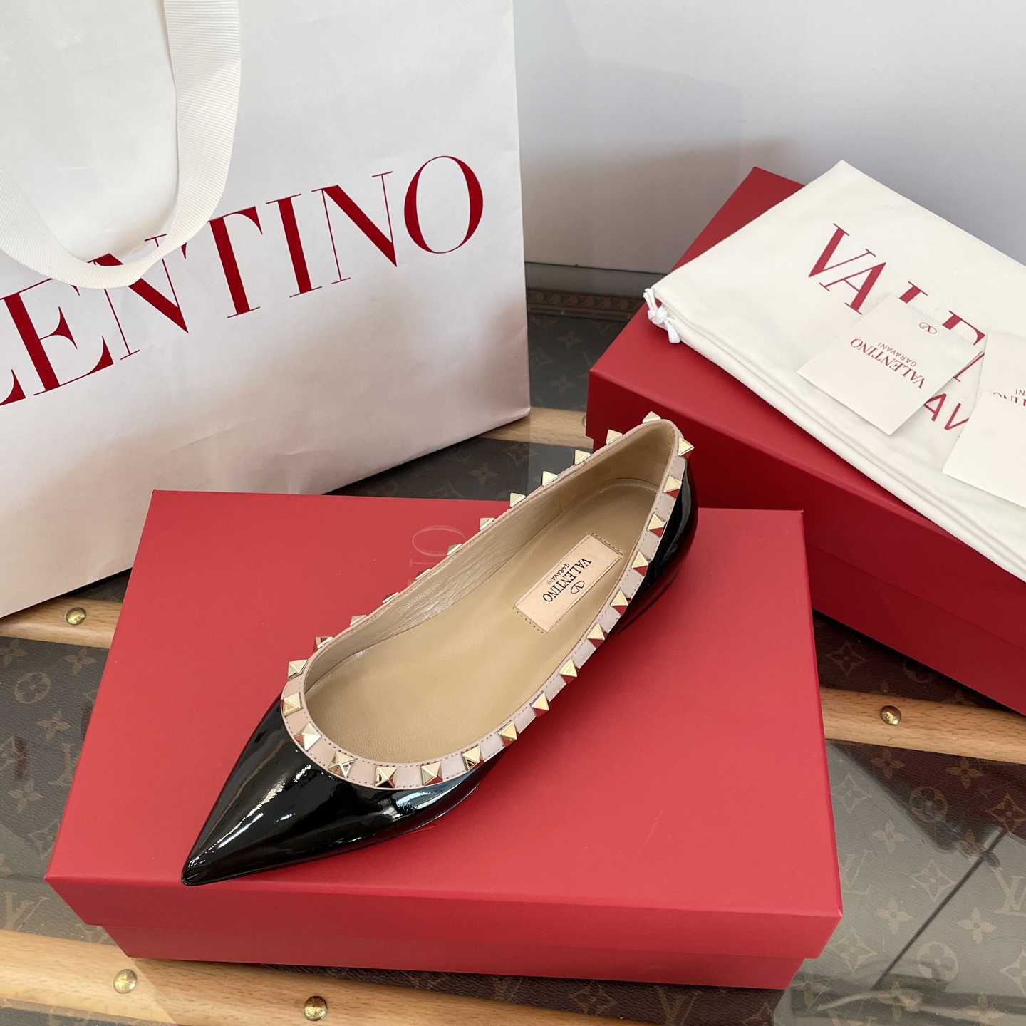 Valentino Rockstud Ballet Flat(EU35-41)
