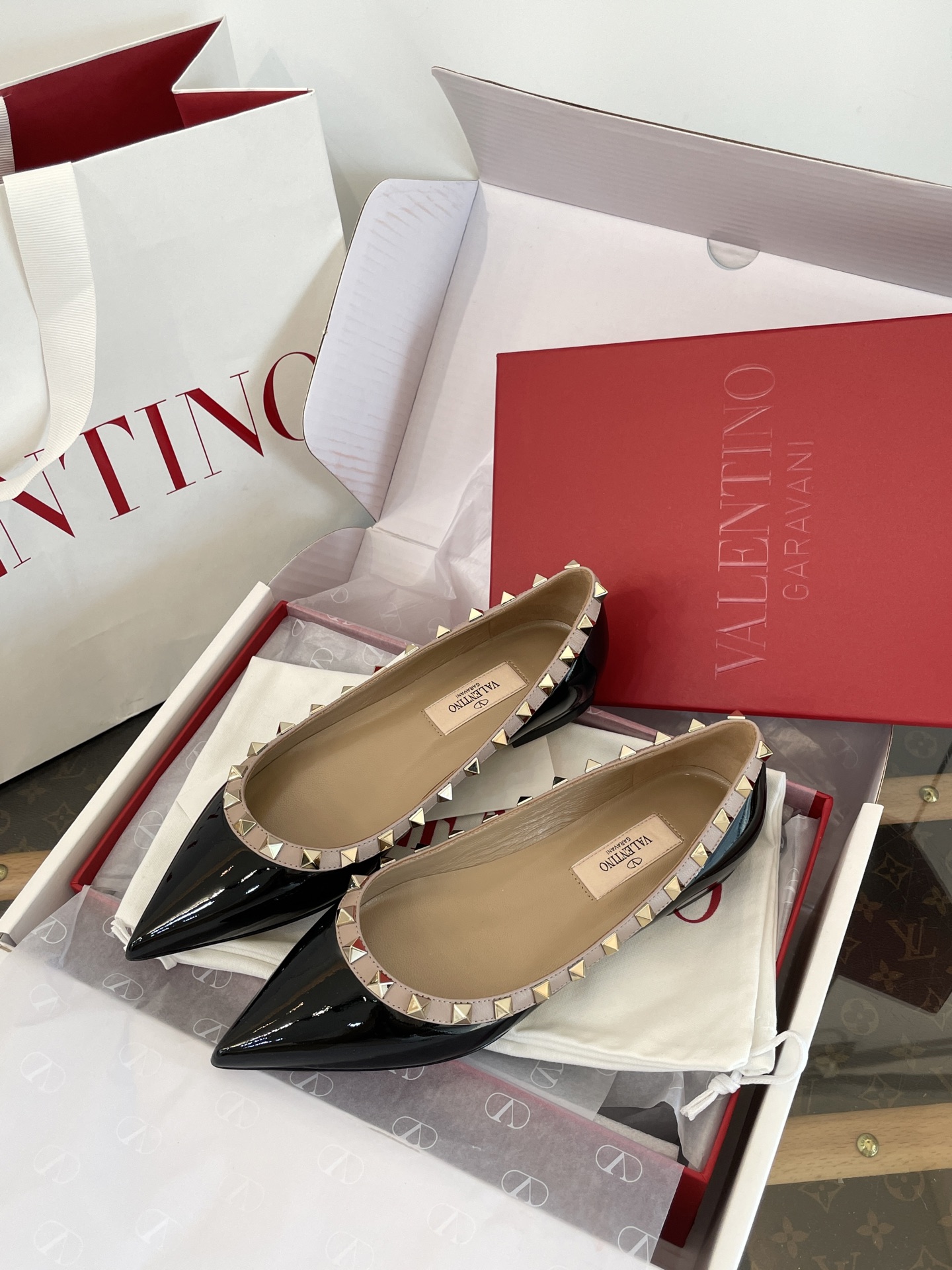 Valentino Rockstud Ballet Flat(EU35-41)