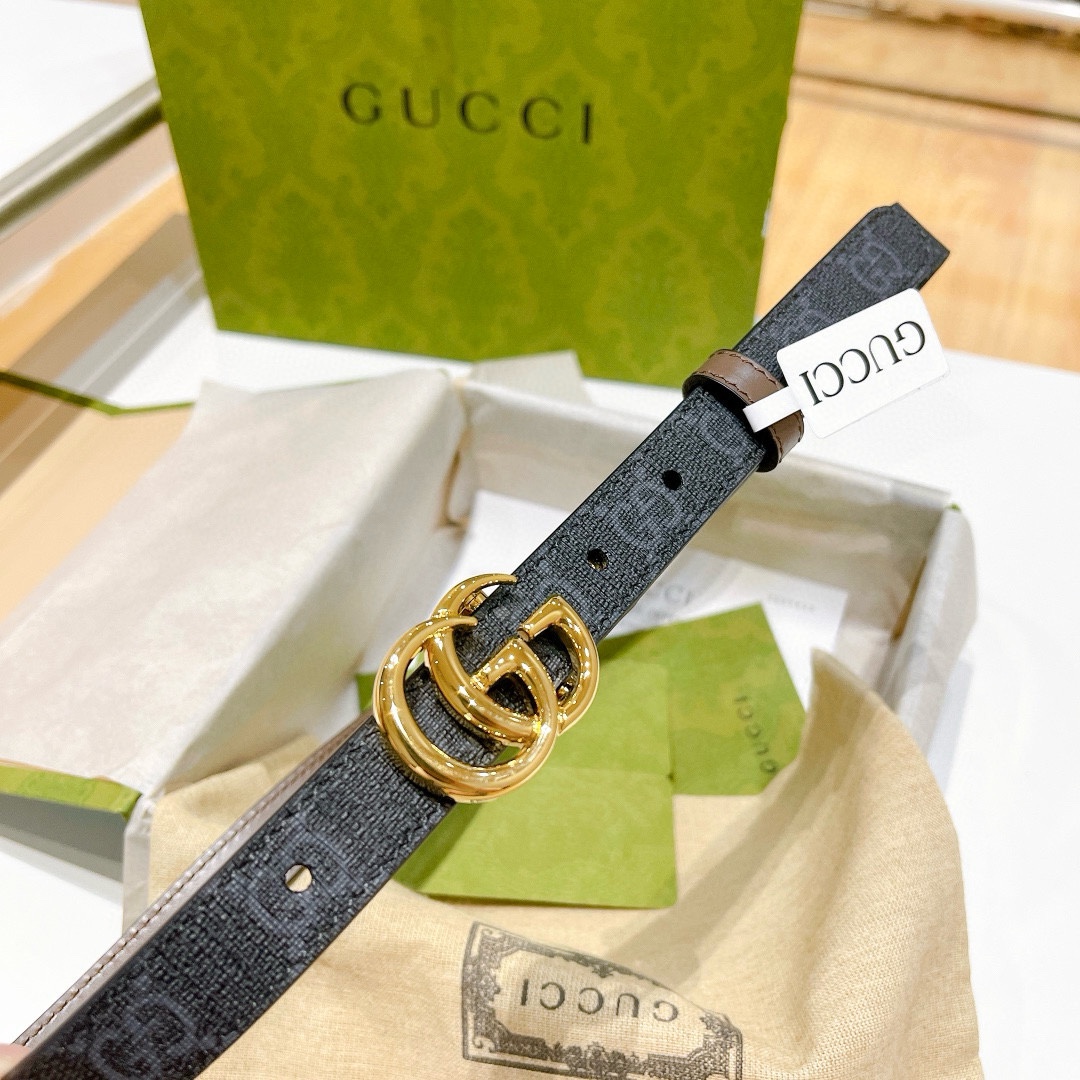 Gucc* Belt-2.0CM