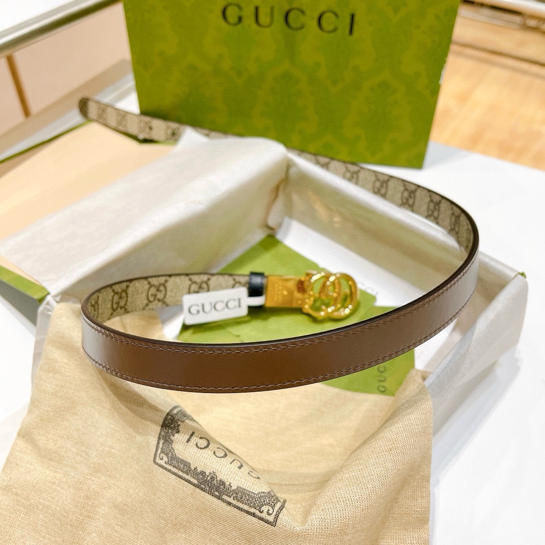 Gucc* Belt-2.0CM