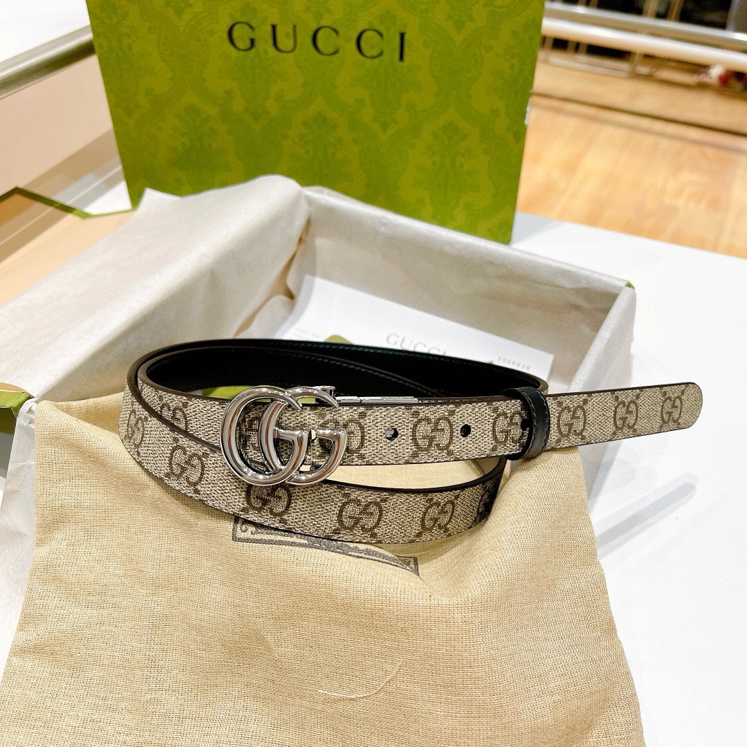 Gucc* Belt-2.0CM