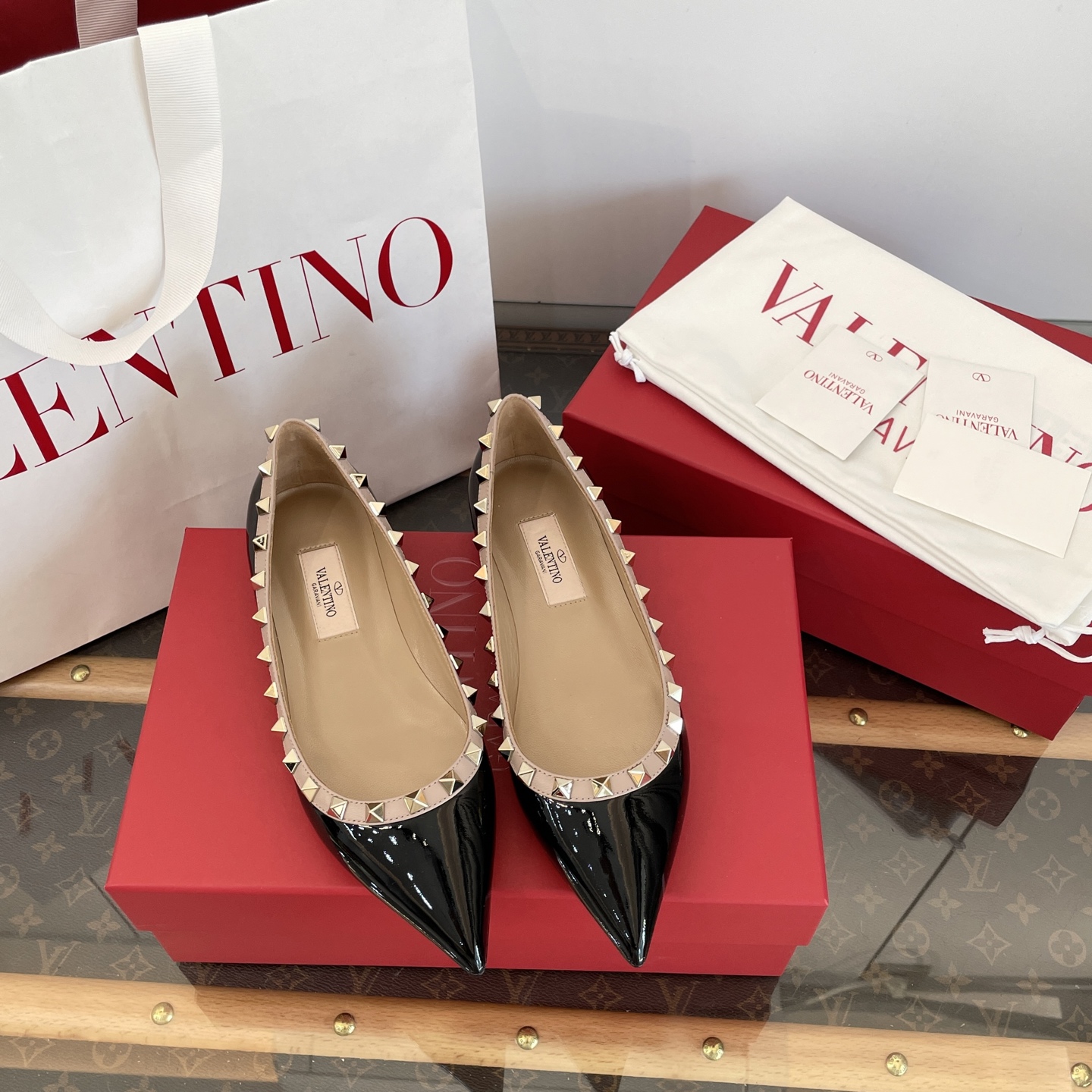 Valentino Rockstud Ballet Flat(EU35-41)