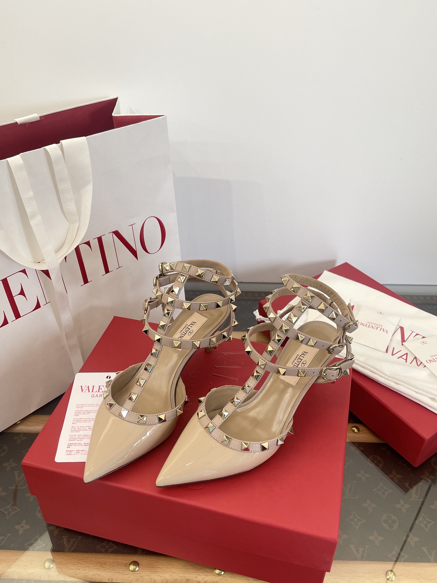 Valentino Rockstud Heels-6.5CM(EU35-41)