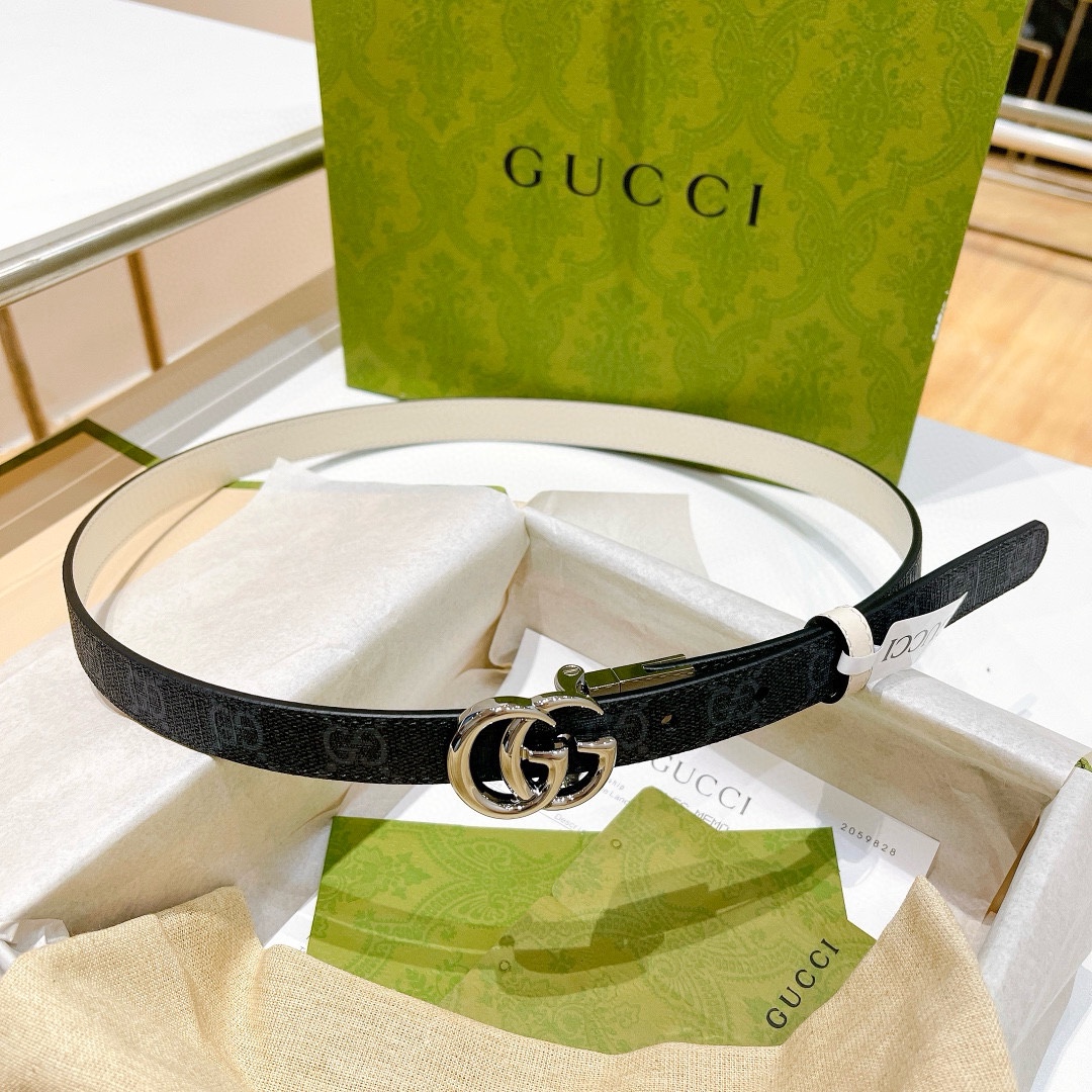 Gucc* Belt-2.0CM
