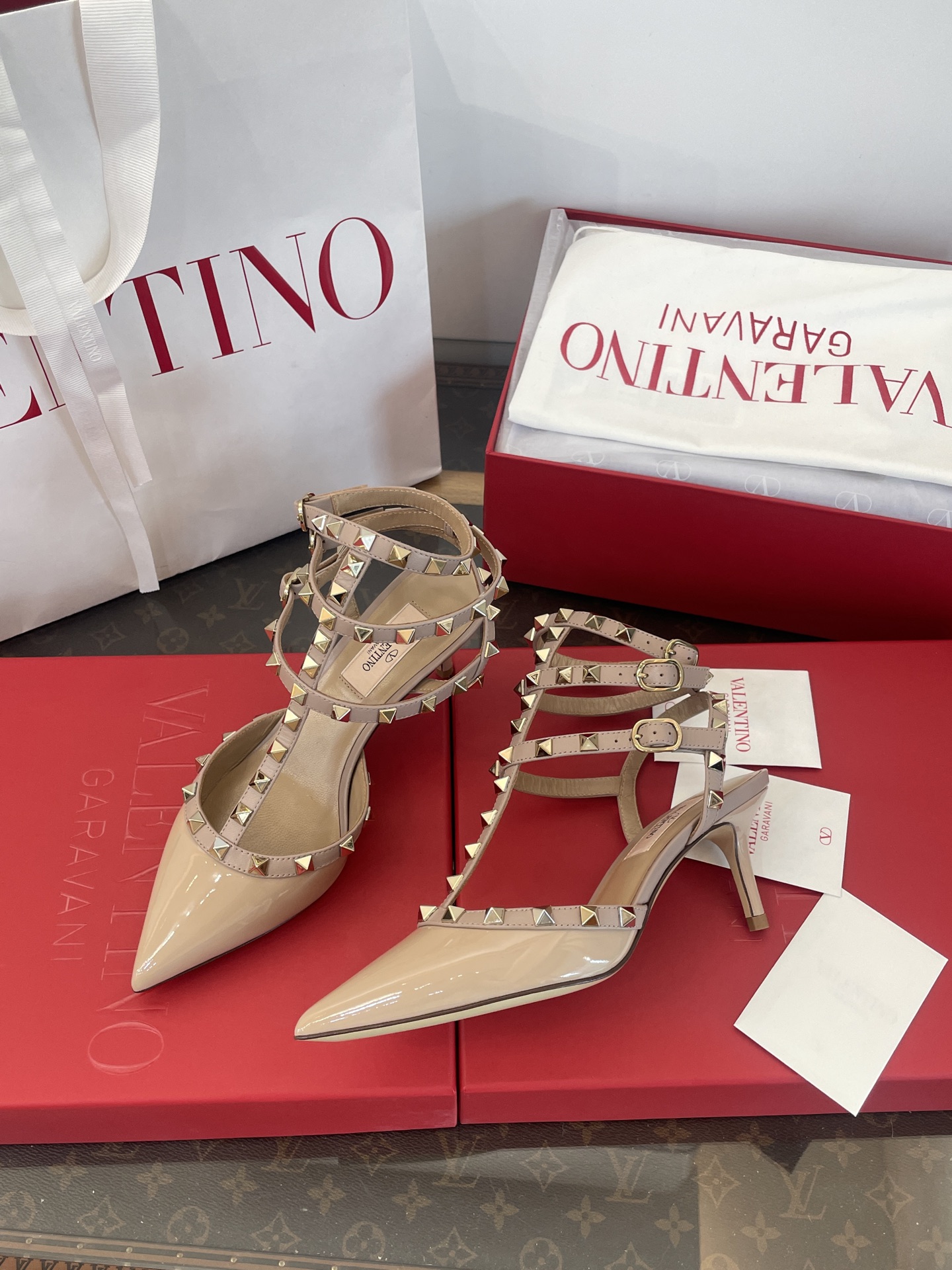 Valentino Rockstud Heels-6.5CM(EU35-41)