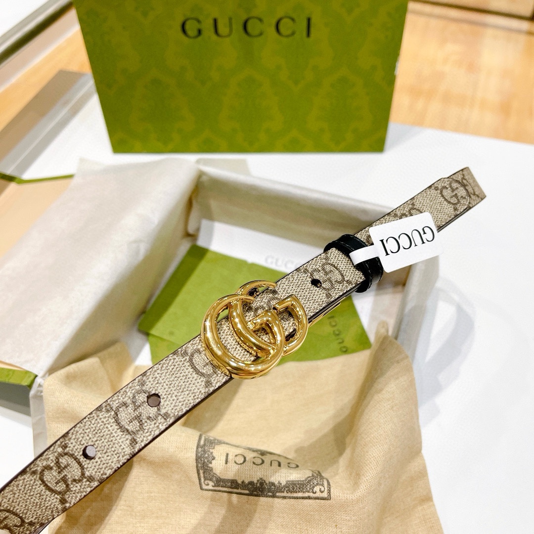 Gucc* Belt-2.0CM