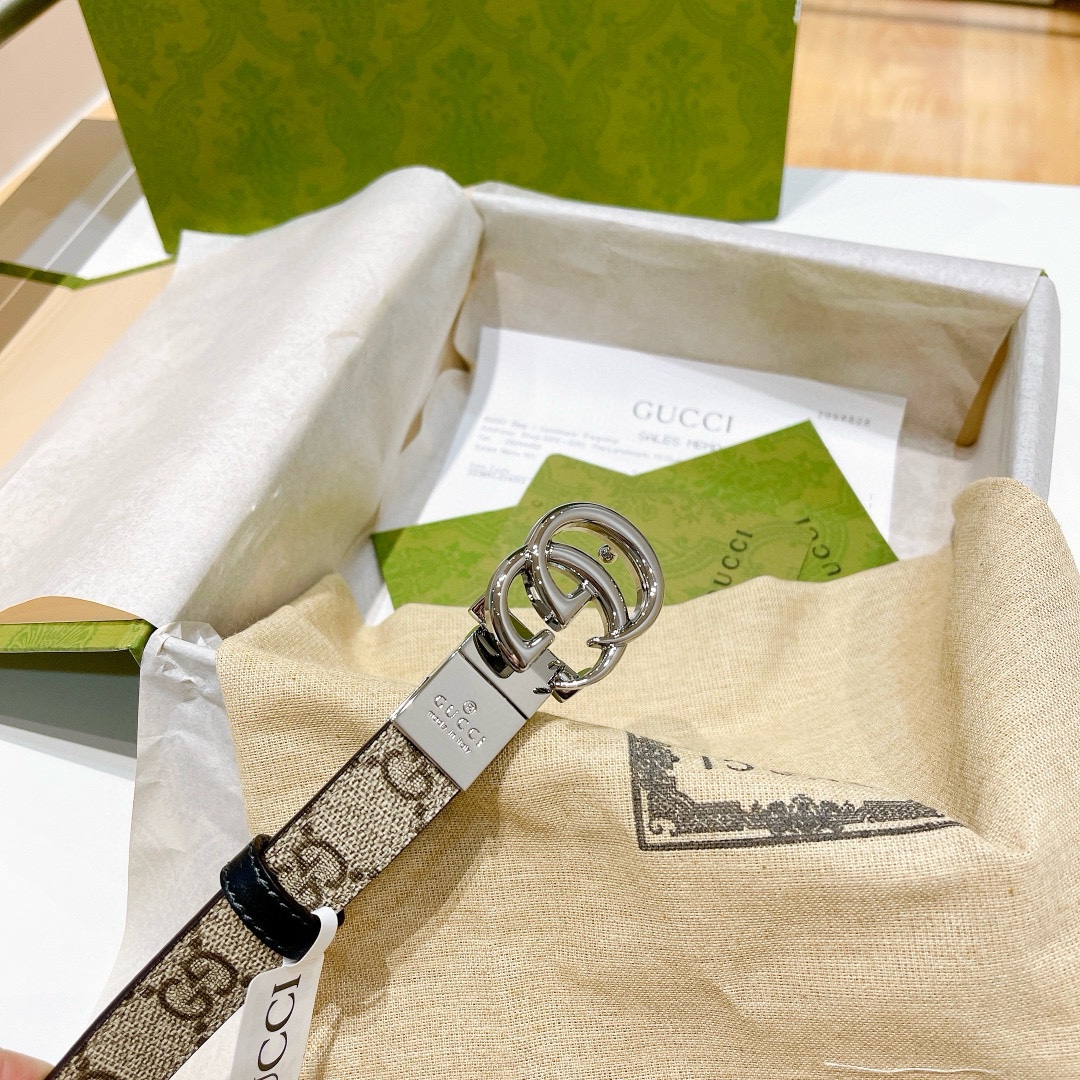 Gucc* Belt-2.0CM