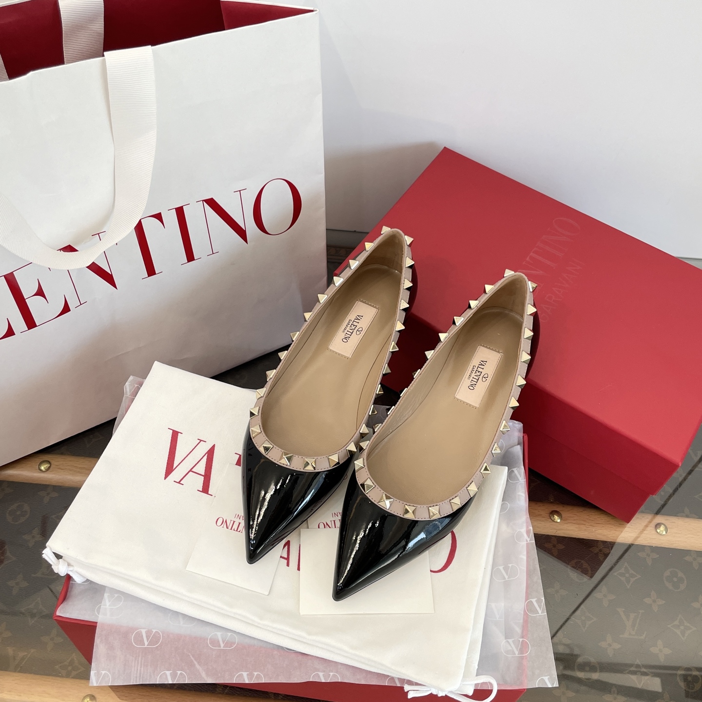Valentino Rockstud Ballet Flat(EU35-41)