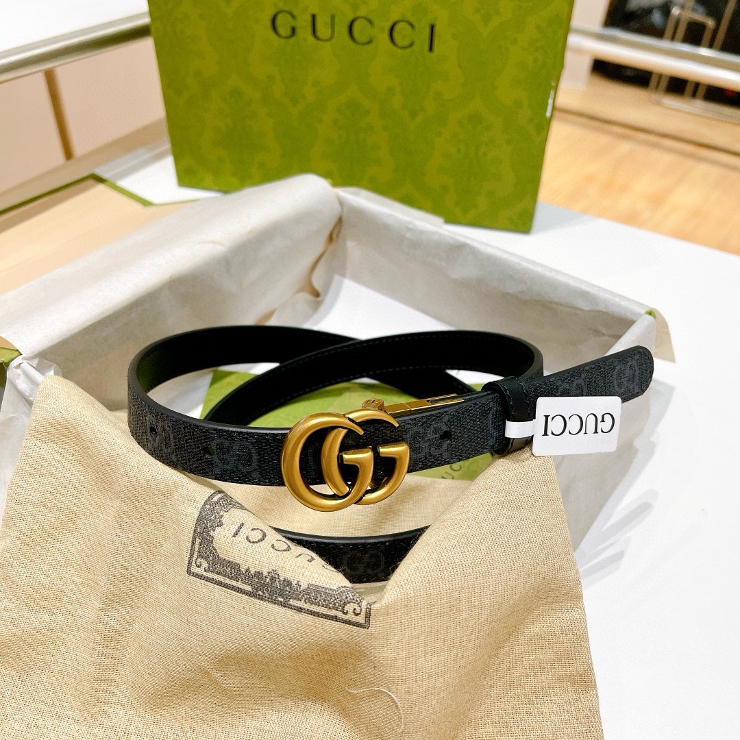 Gucc* Belt-2.0CM