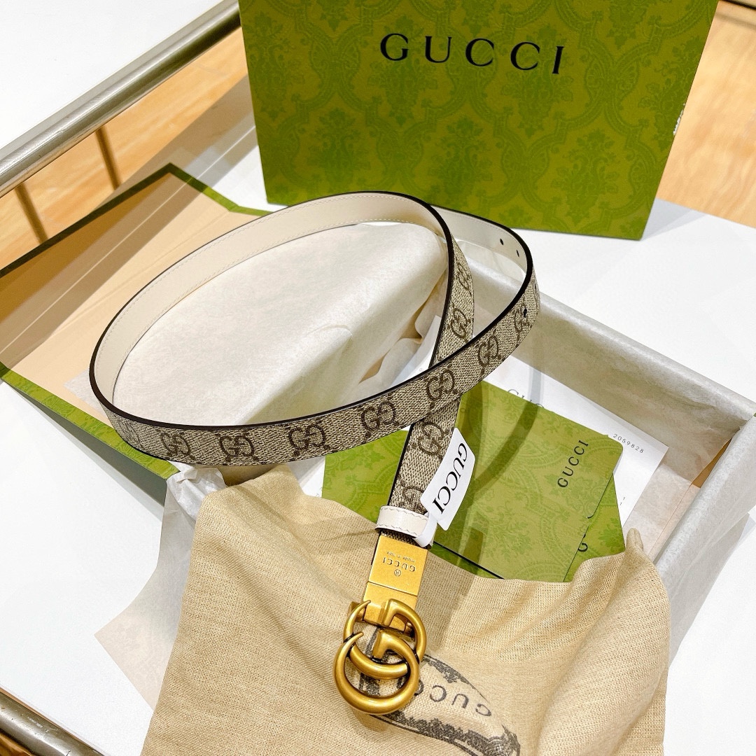 Gucc* Belt-2.0CM