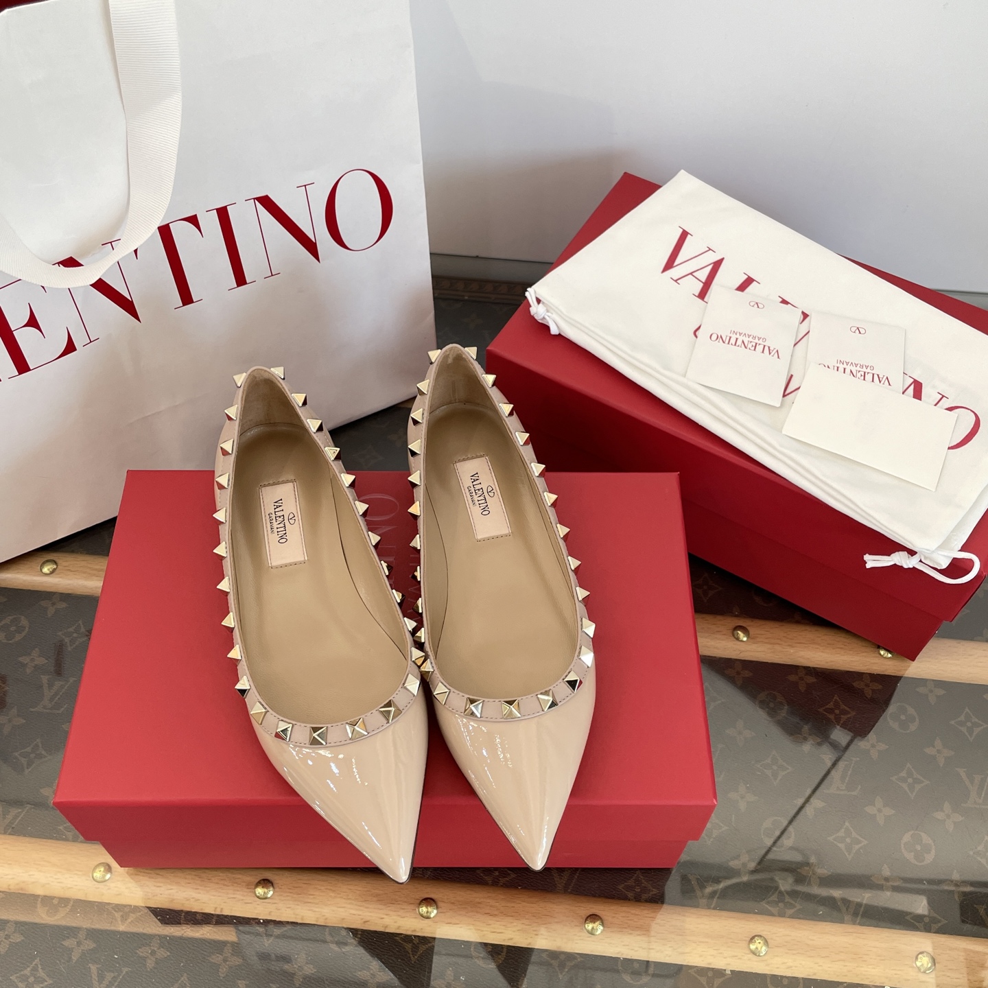 Valentino Rockstud Ballet Flat(EU35-41)