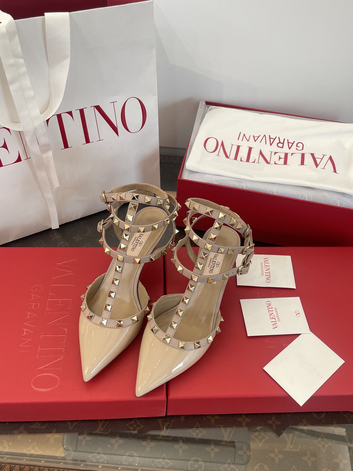 Valentino Rockstud Heels-6.5CM(EU35-41)
