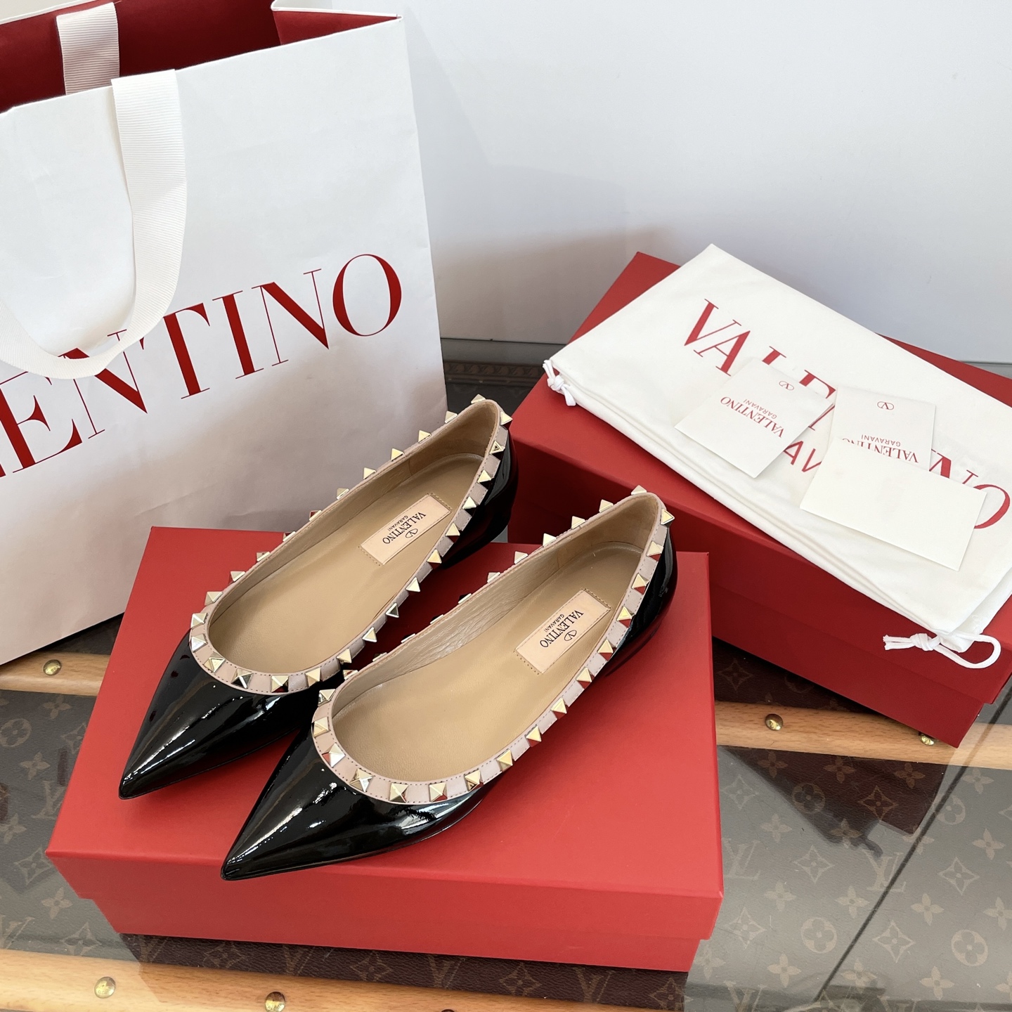 Valentino Rockstud Ballet Flat(EU35-41)