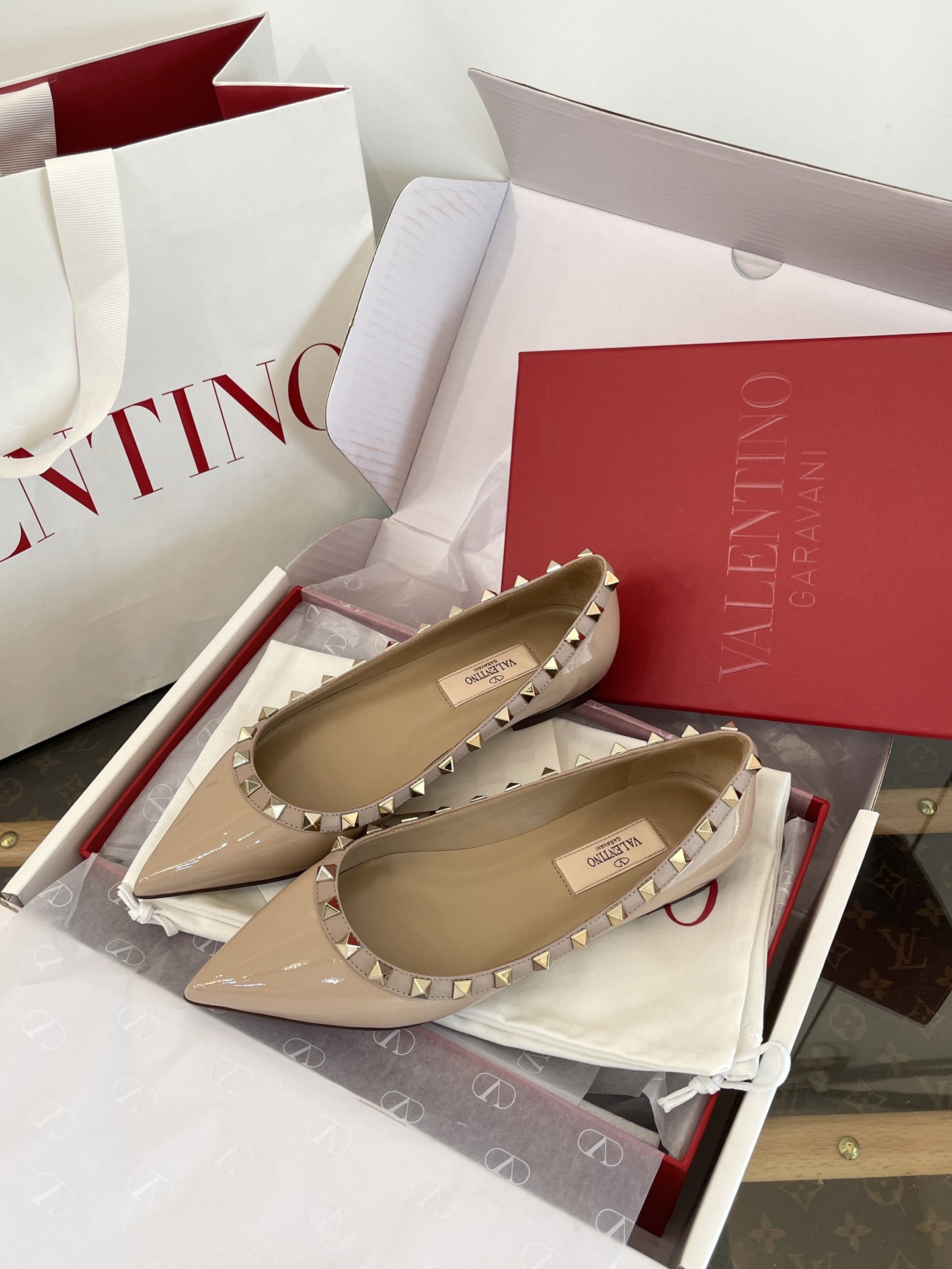 Valentino Rockstud Ballet Flat(EU35-41)