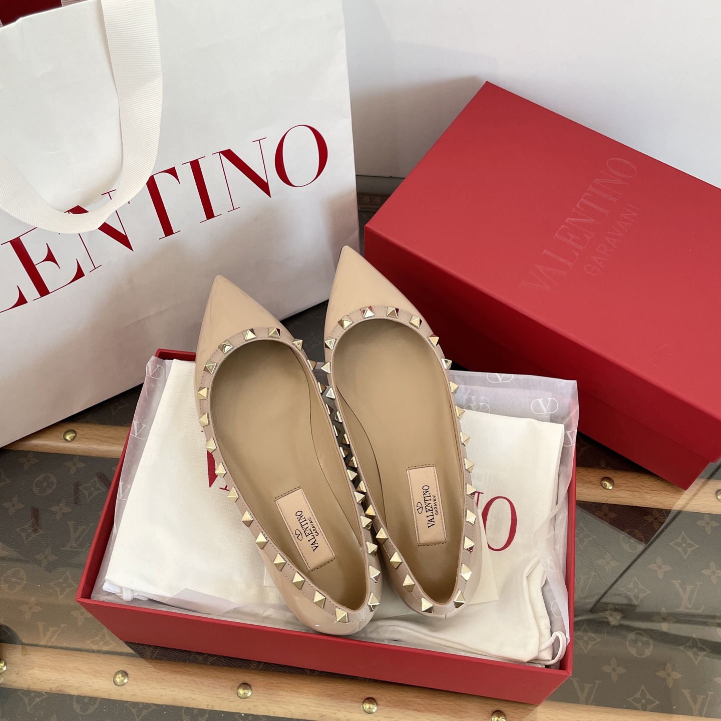 Valentino Rockstud Ballet Flat(EU35-41)