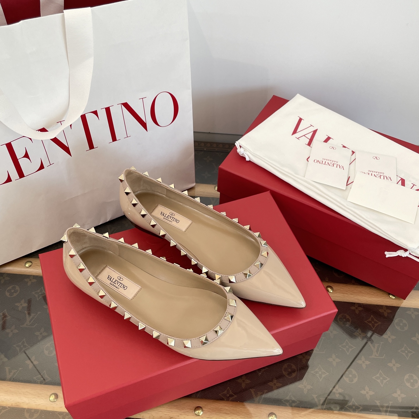 Valentino Rockstud Ballet Flat(EU35-41)