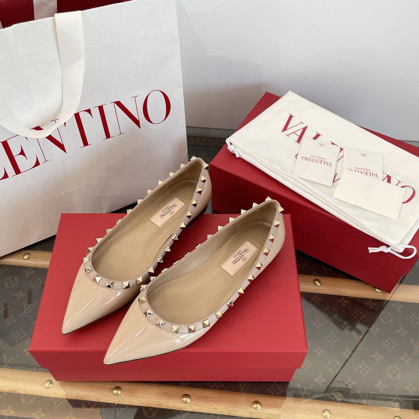Valentino Rockstud Ballet Flat(EU35-41)