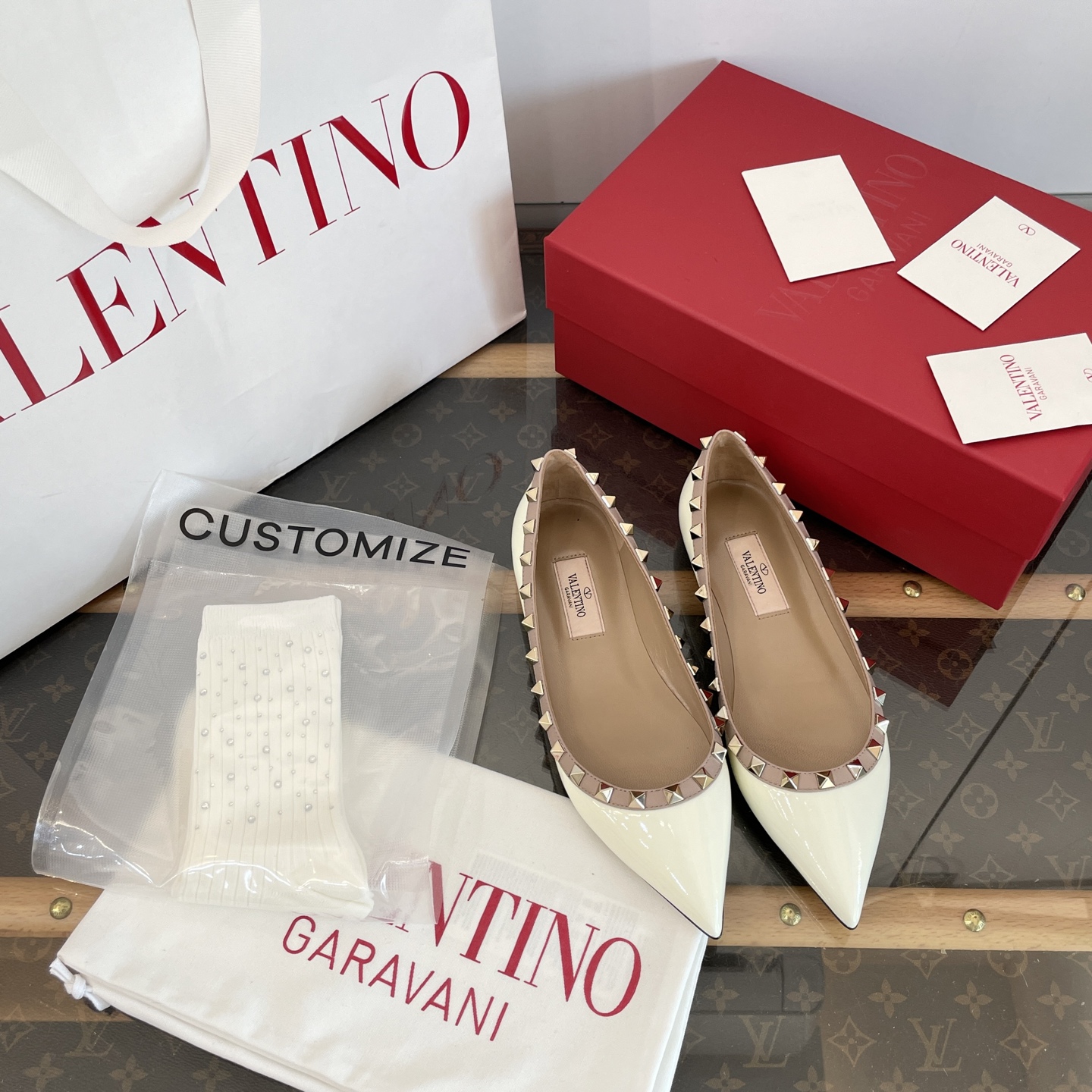 Valentino Rockstud Flat(EU35-41)