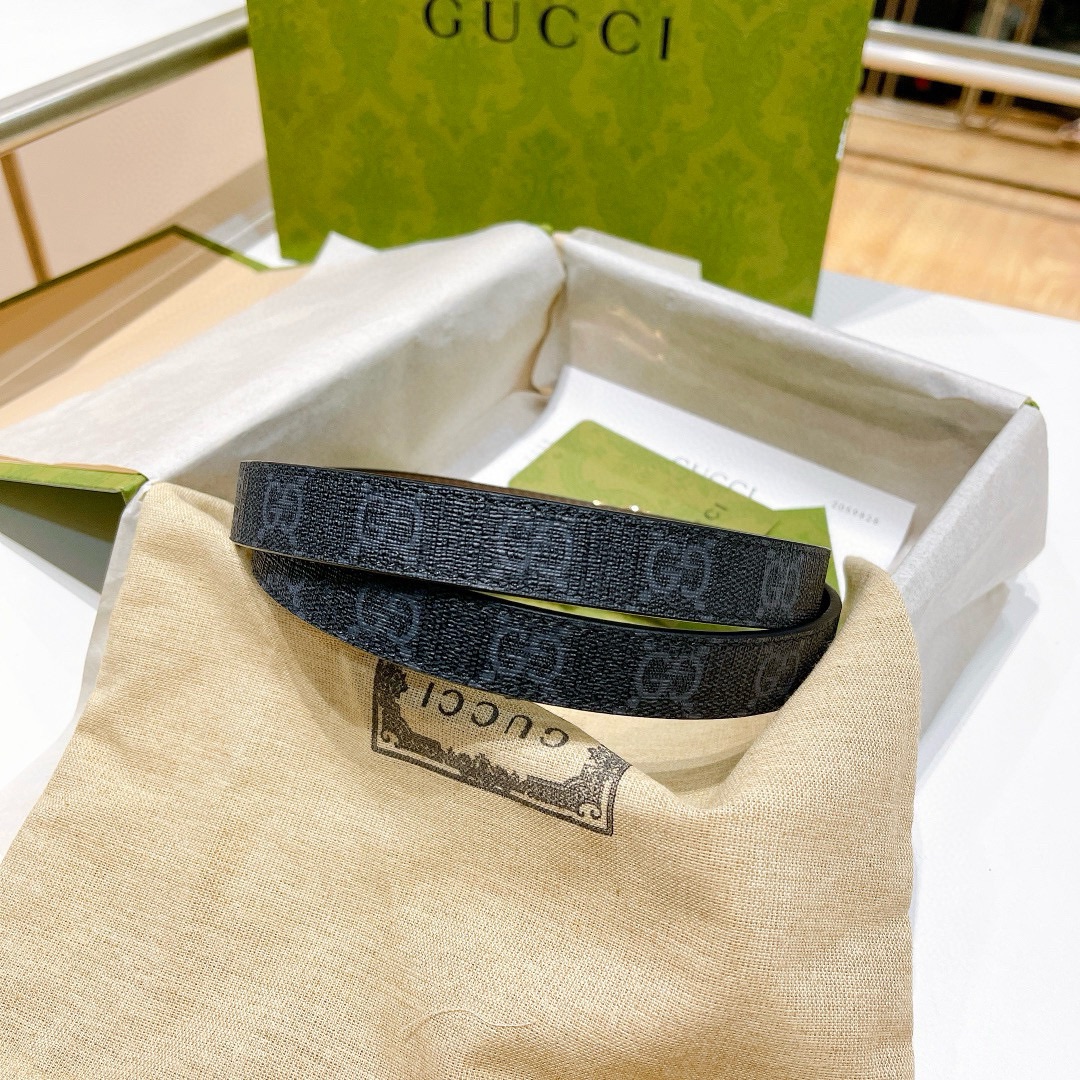Gucc* Belt-2.0CM