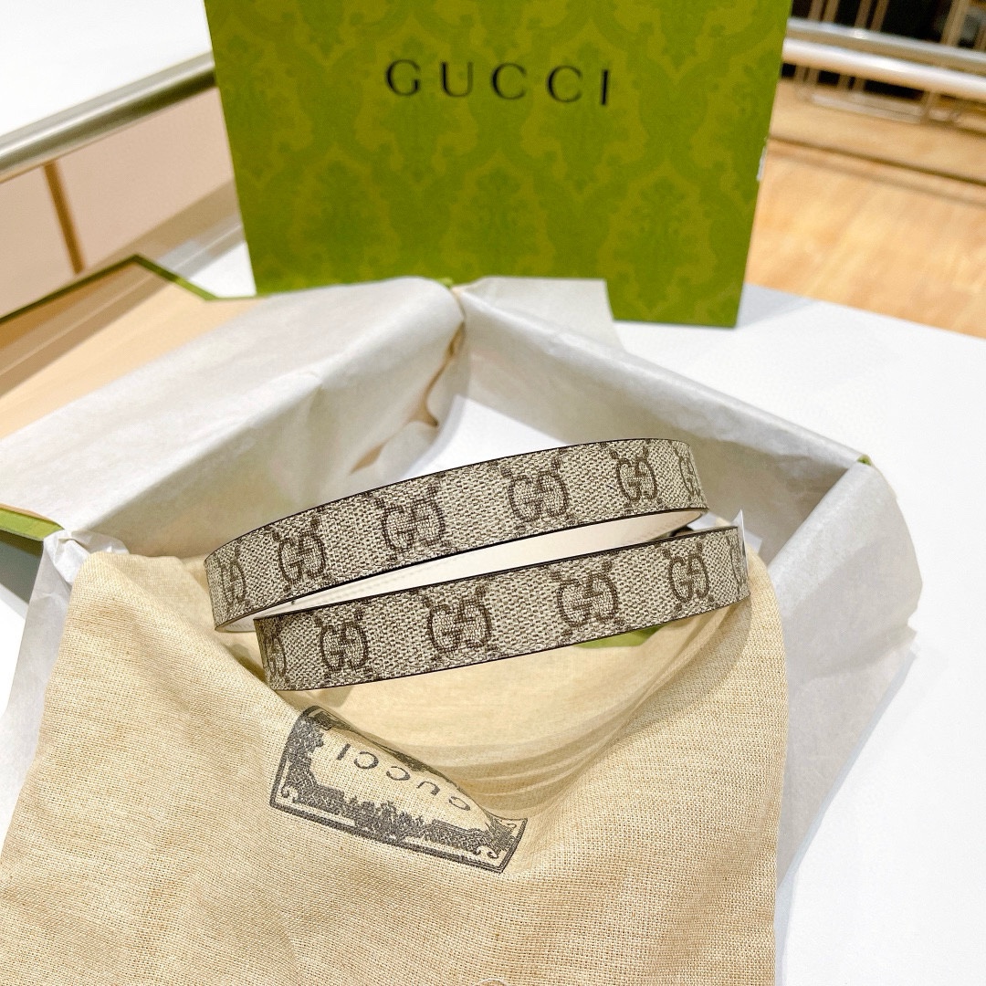Gucc* Belt-2.0CM